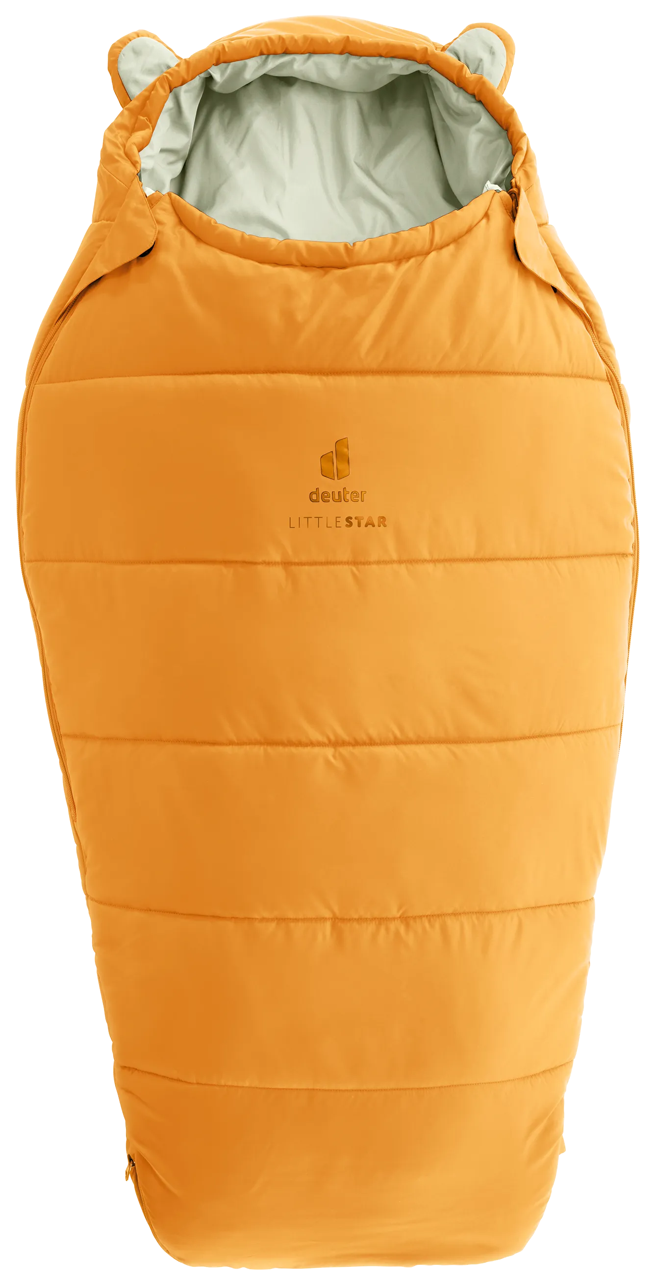 Clothing, Vest, Lifejacket, sleeping bag, orange, padded, child, crescent hood
