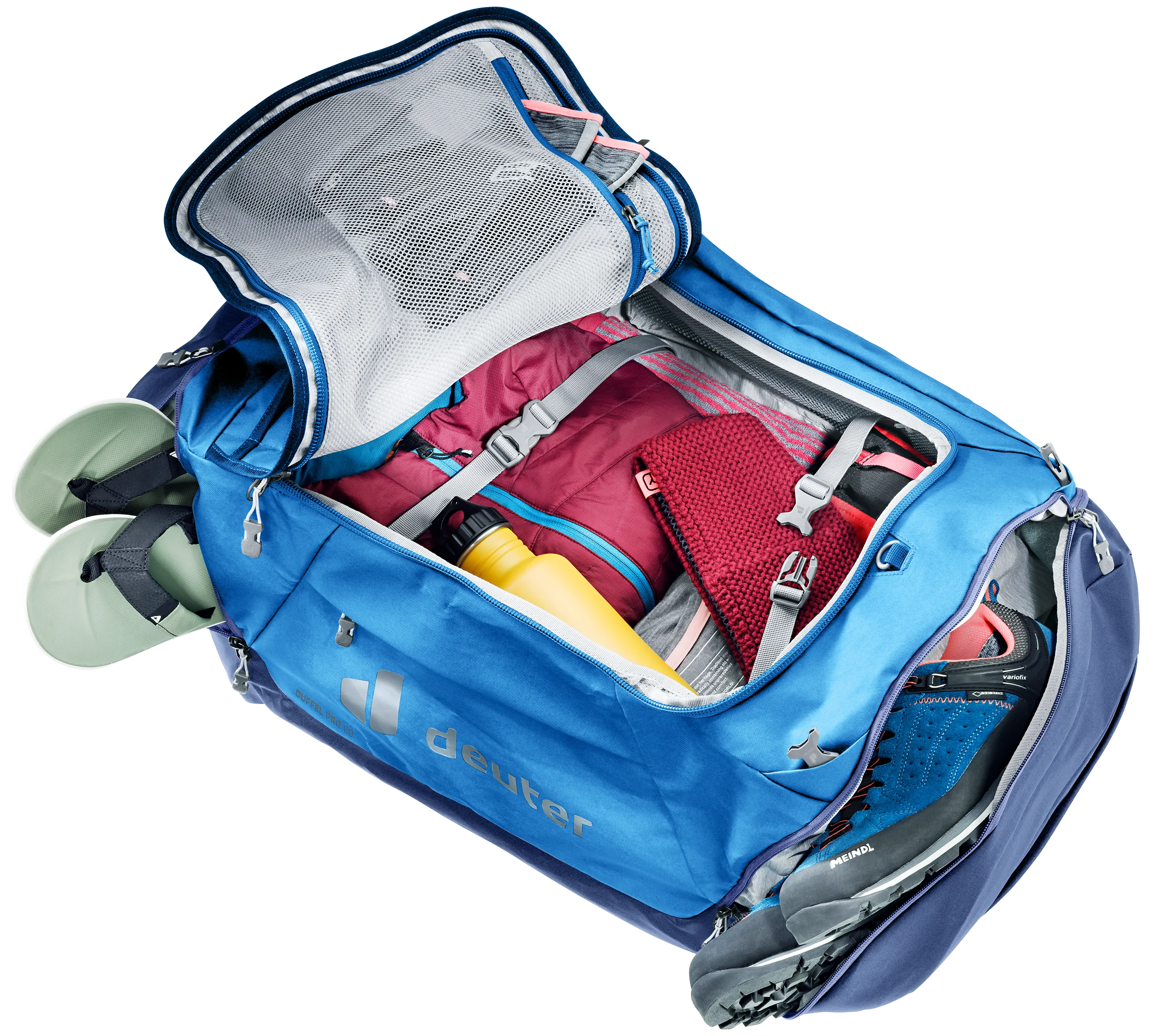 Duffel Pro 60 - Travel backpacks - neptune nightblue