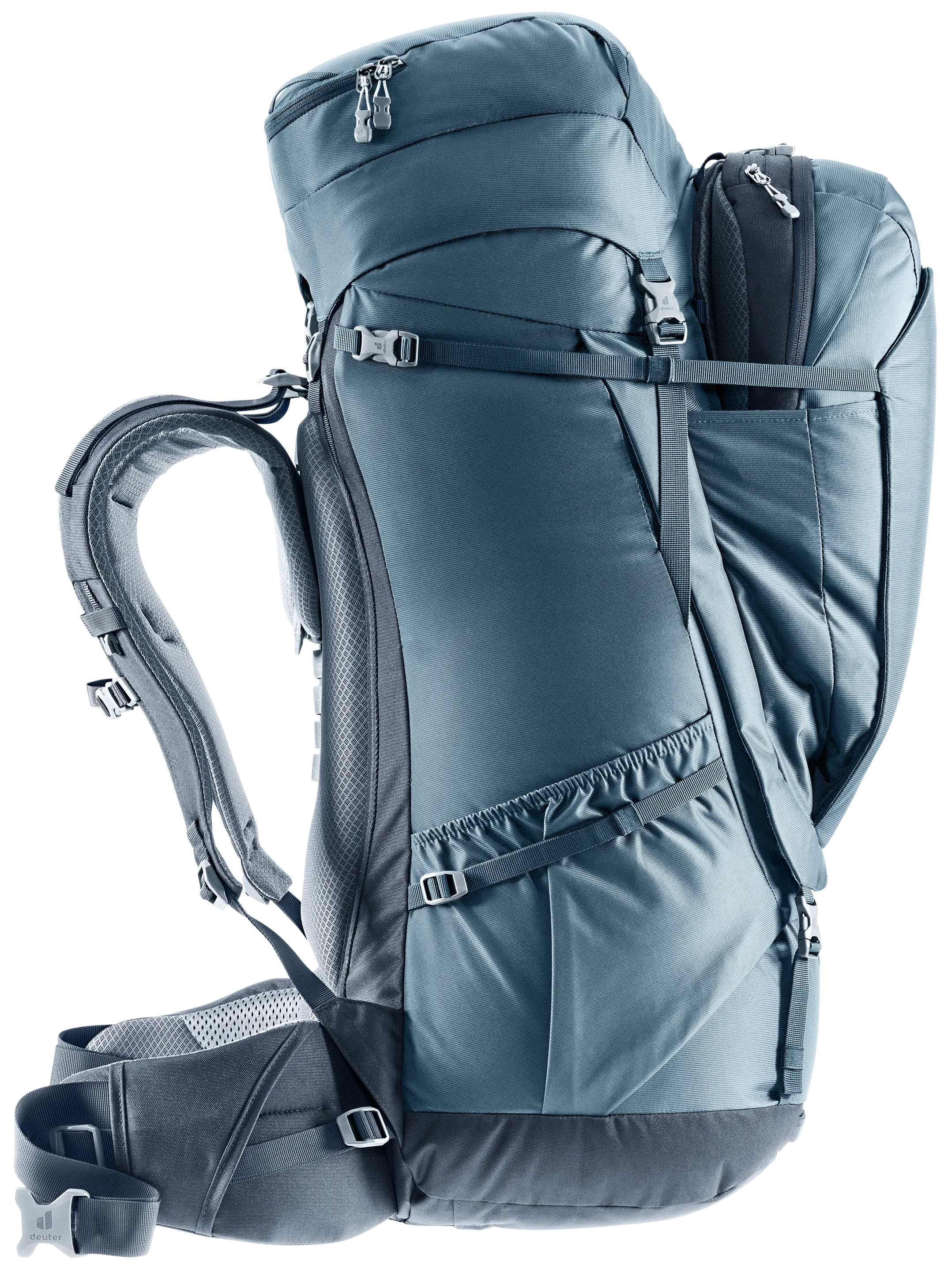 Voyager 65+10 - Travel backpacks - atlantic ink