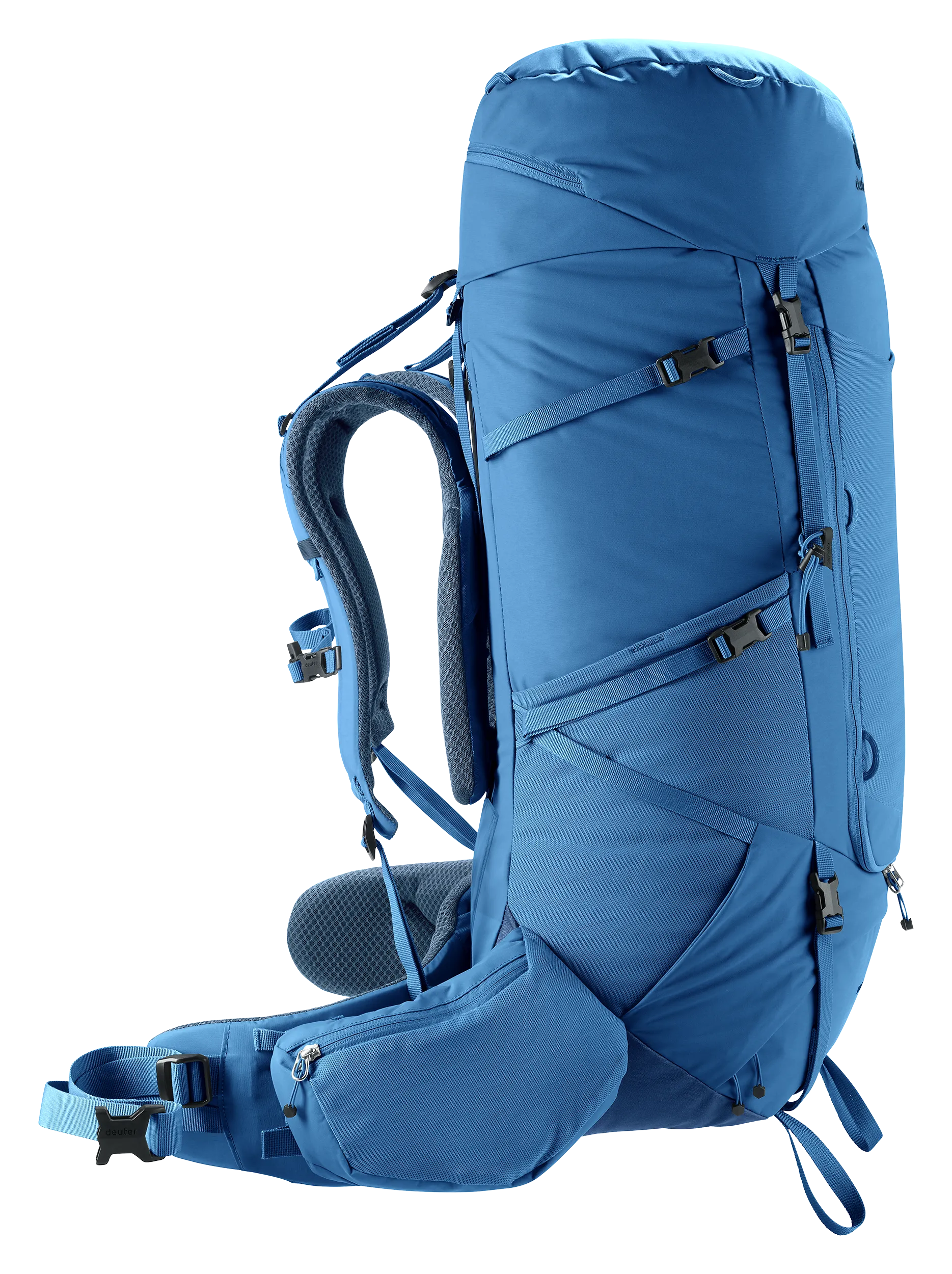 Aircontact Core 60+10 - Travel backpacks - baltic nightblue