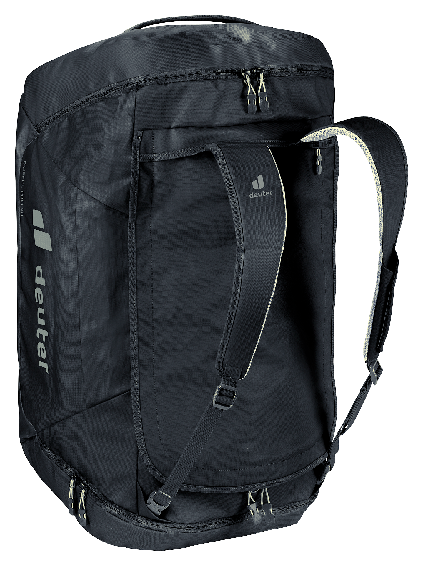 Duffel Pro 60 Bag, Backpack, backpack, travel bag, nylon, dark gray, strap adjuster