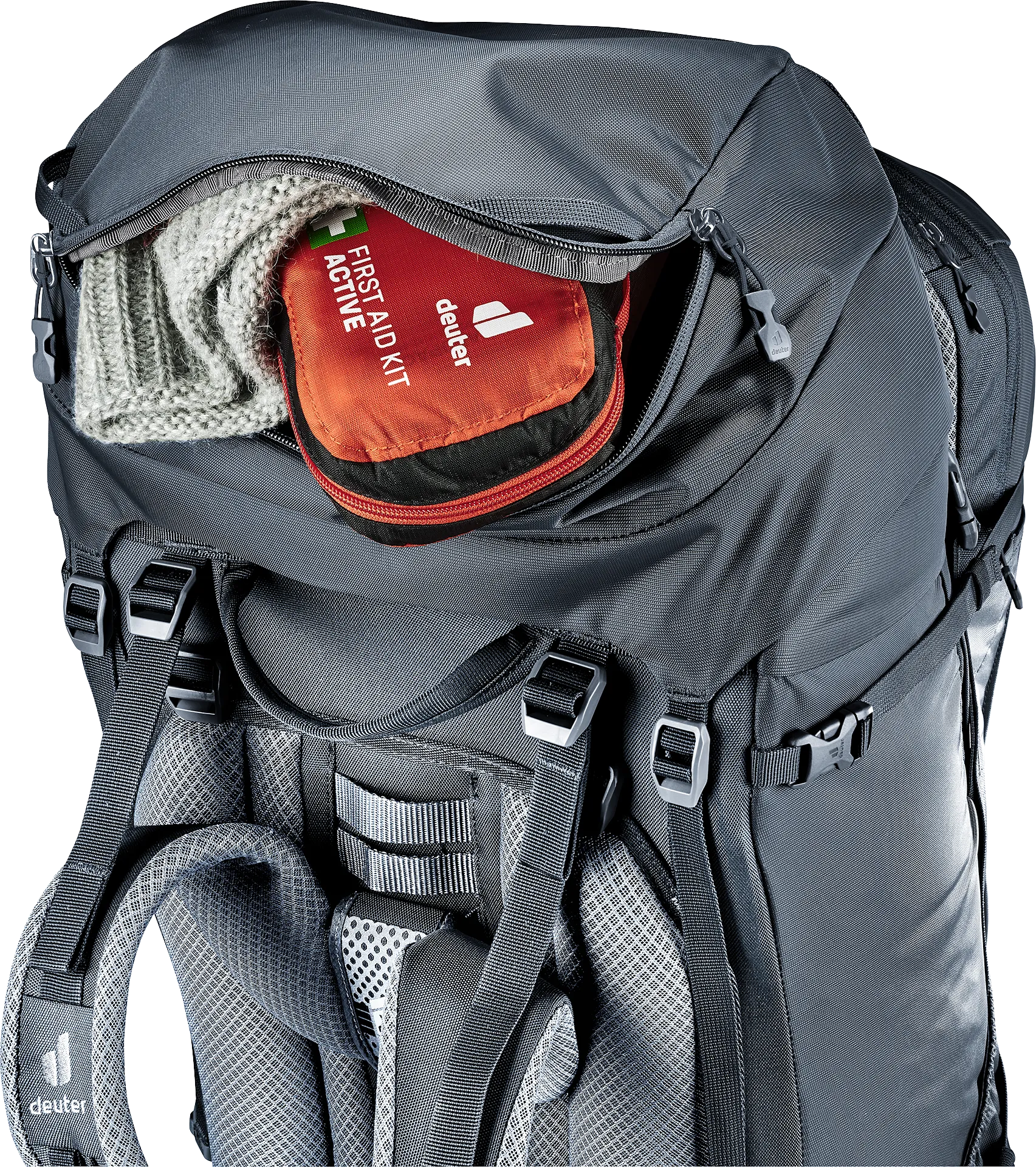 Voyager 60+10 SL - Travel backpacks - l black