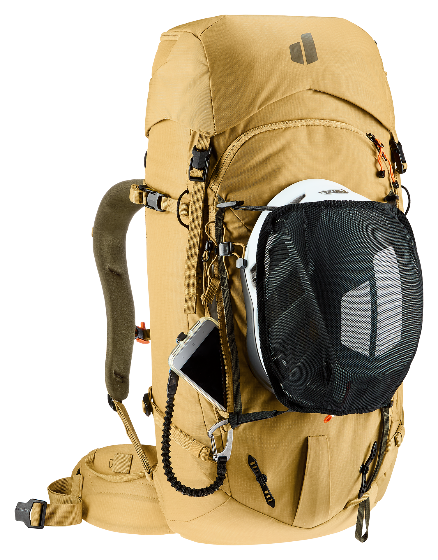 backpack, hiking, external frame, hydration pocket, mesh gear