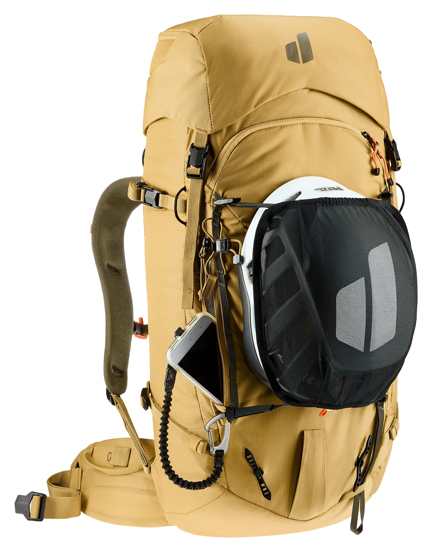 backpack, hiking, external frame, hydration pocket, mesh gear