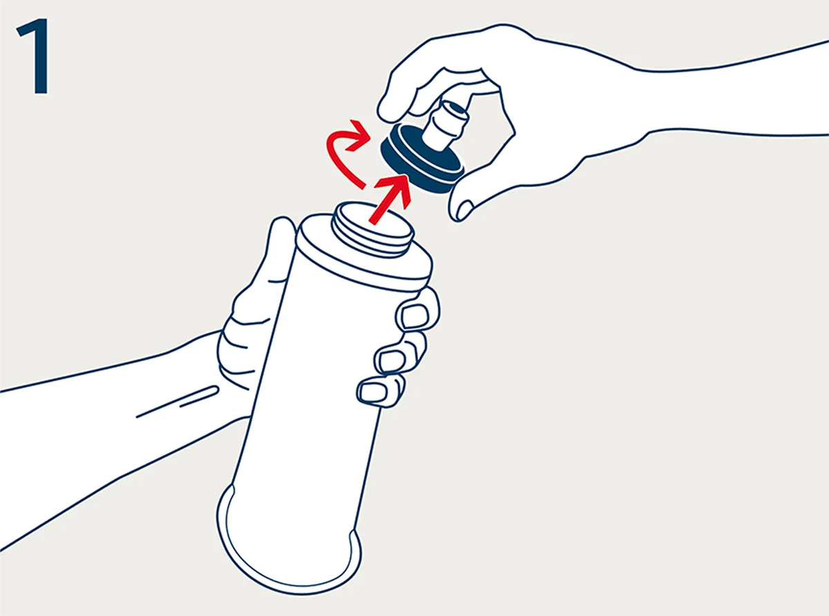 01_STREAMER-Flask_cleaning_2026 squeeze bottle, pump action, plastic bottle, dispense, handheld bottle