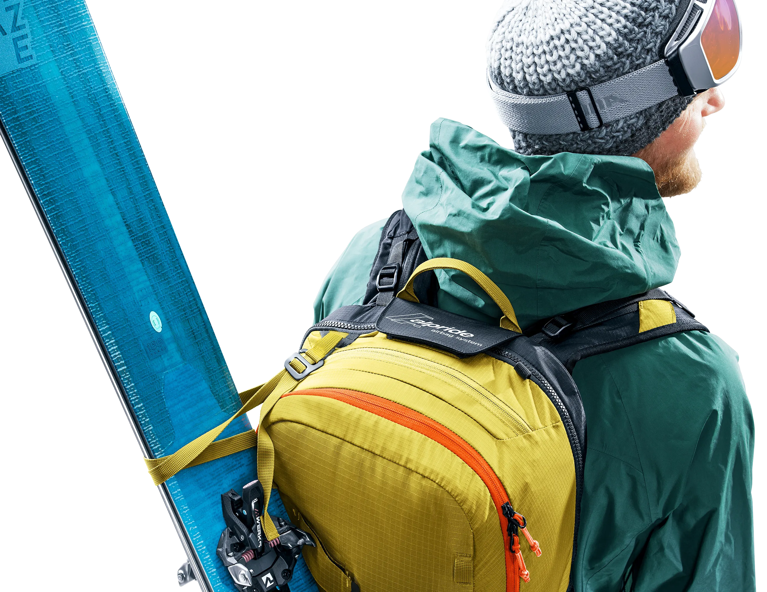 Alproof Lite 22 - Freeride backpacks - turmeric black