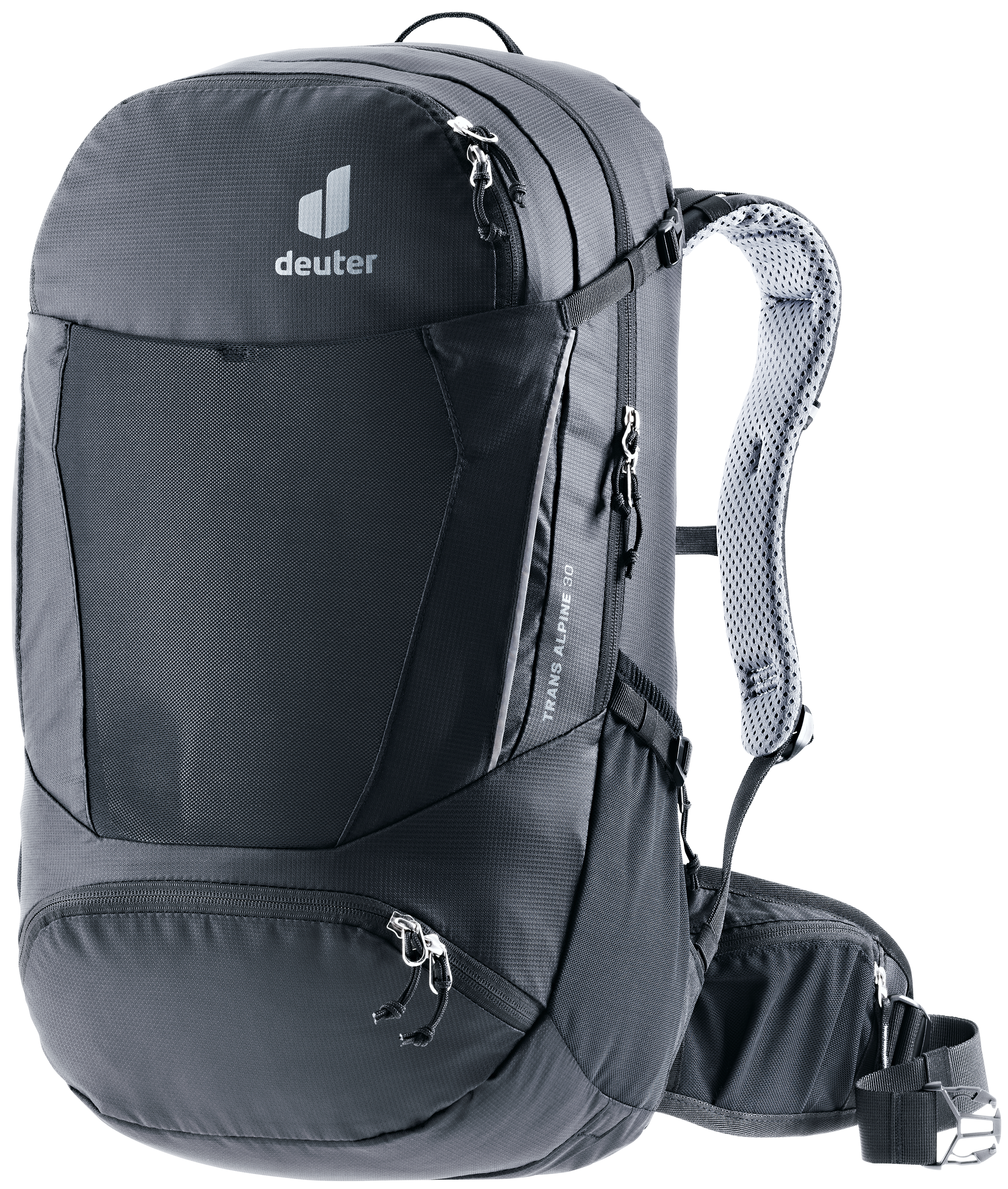 deuter 30 backpack Trail 30L for Biking, Hiking & Trekking with Narrow Fit, U-Frame & Superior Breathability while the innovative LiteAir back system ensures optimum ventilation Trans Alpine 30