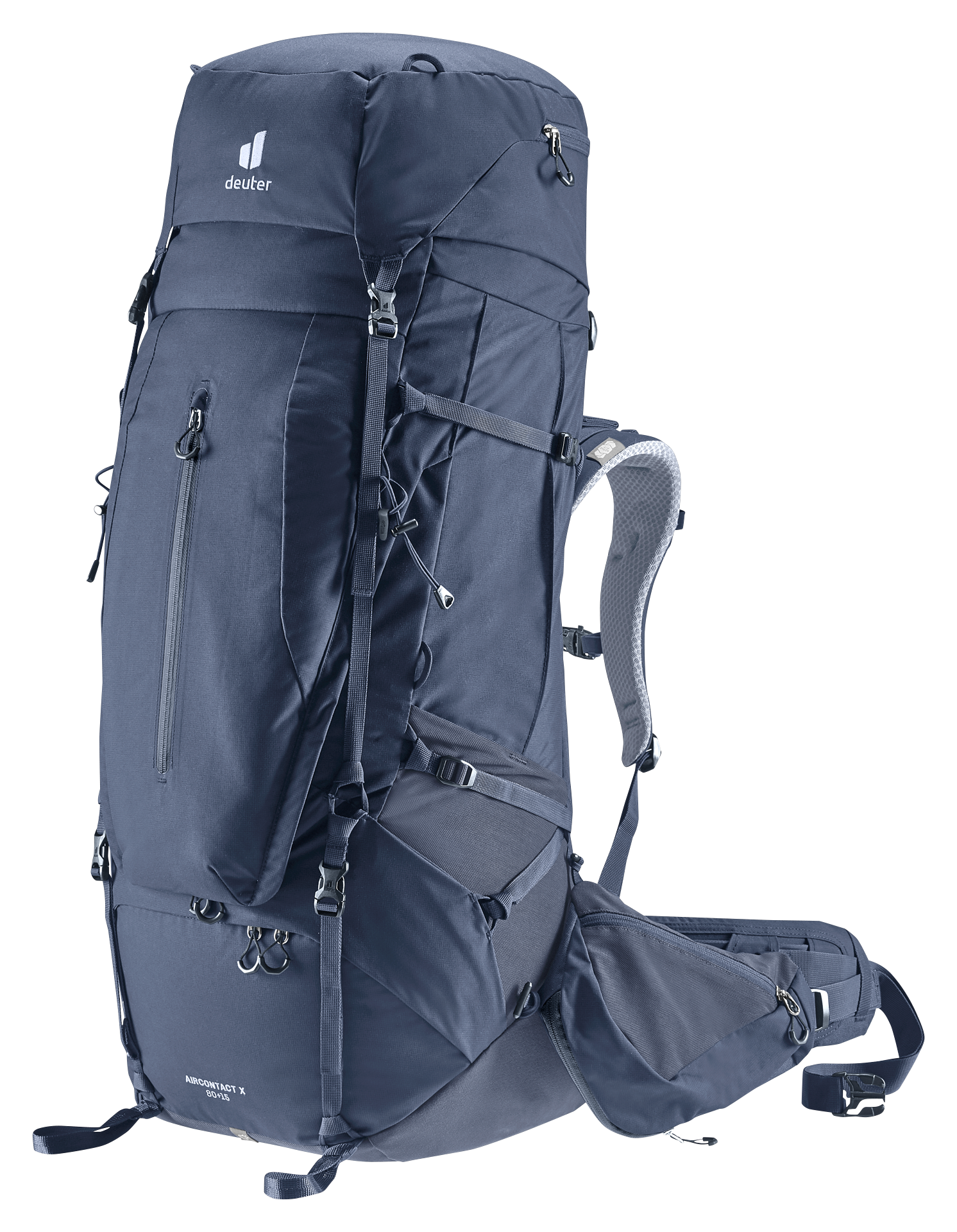 Aircontact X 80+15 backpack, hiking backpack, outdoor gear, travel bag, durable material