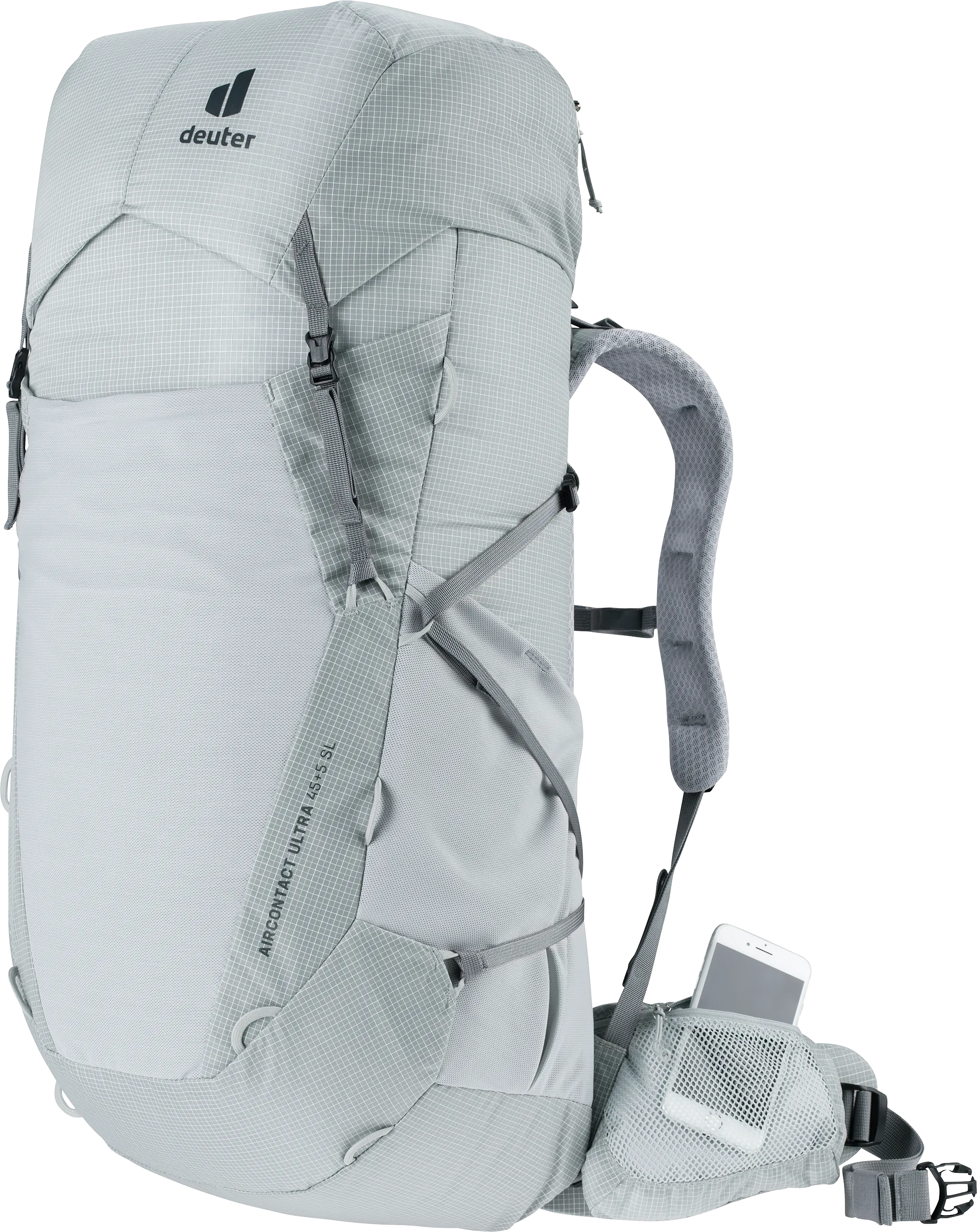 Aircontact Ultra 45+5 SL - Backpacking packs - tin shale