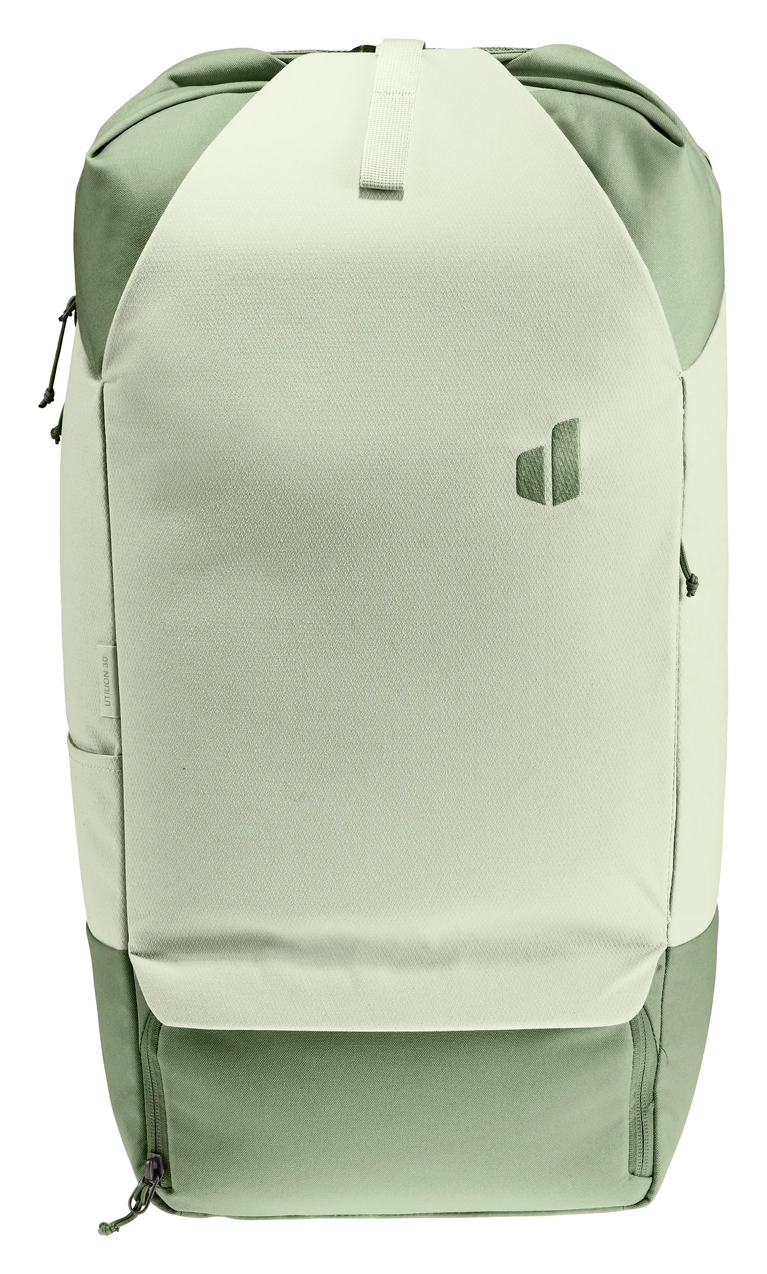 Bag, Backpack, backpack, bag, green, polyester, unzipped?
