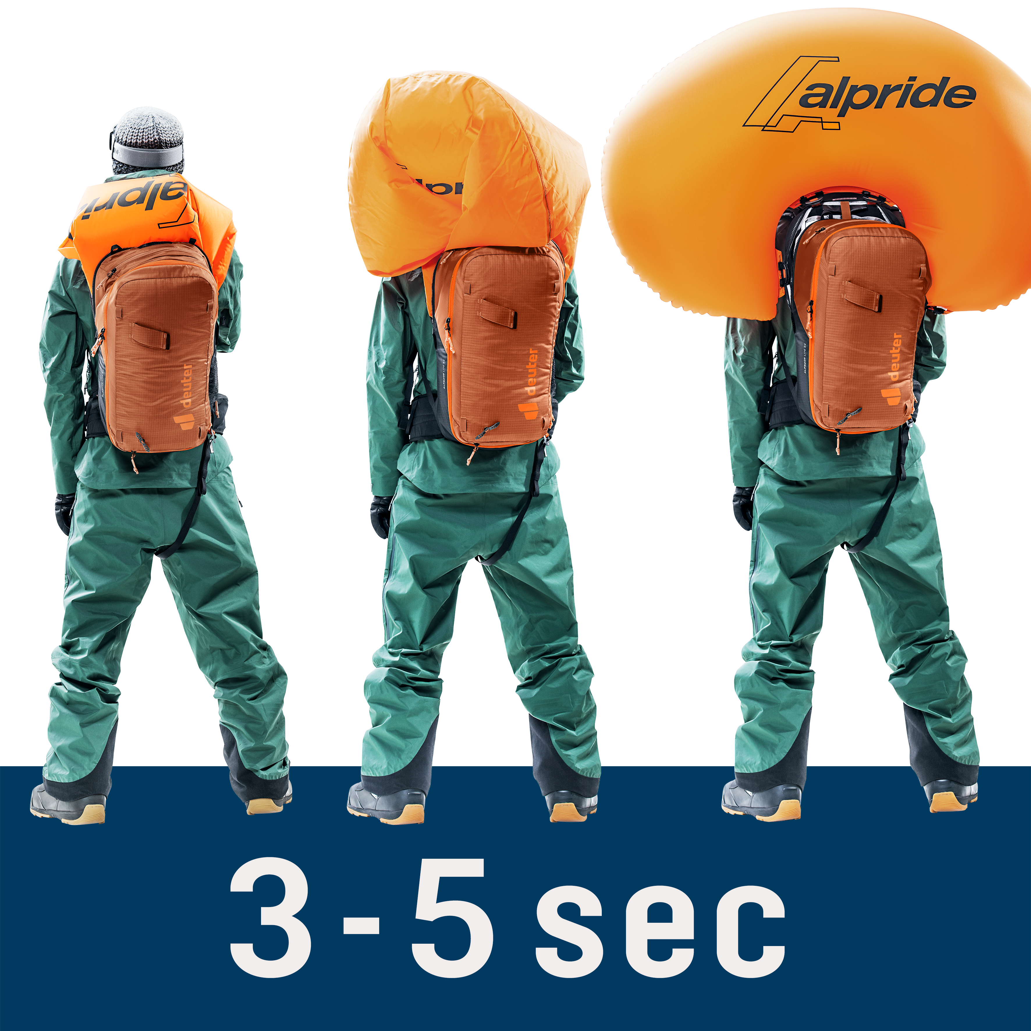 Alproof Lite 22 Alproof Lite 22 - Freeride backpacks - chestnut black