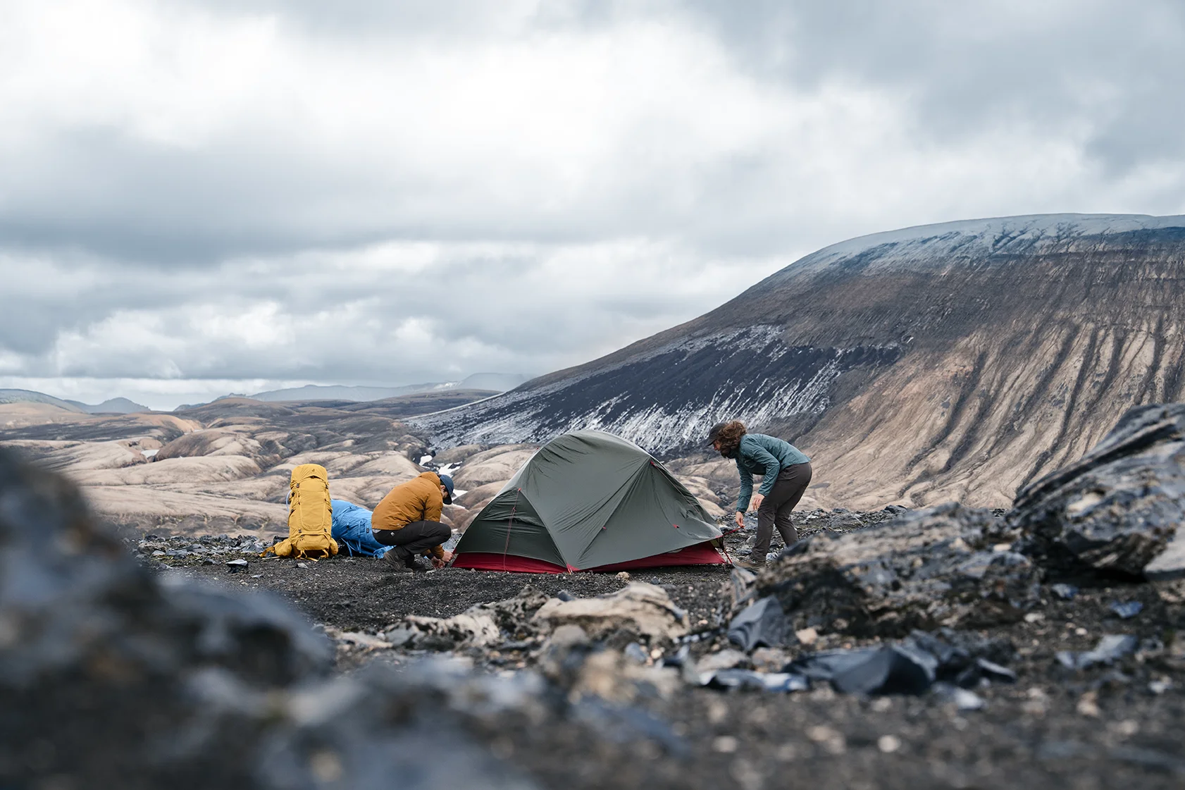 Camping, Outdoors, Tent, Person, Mountain Tent