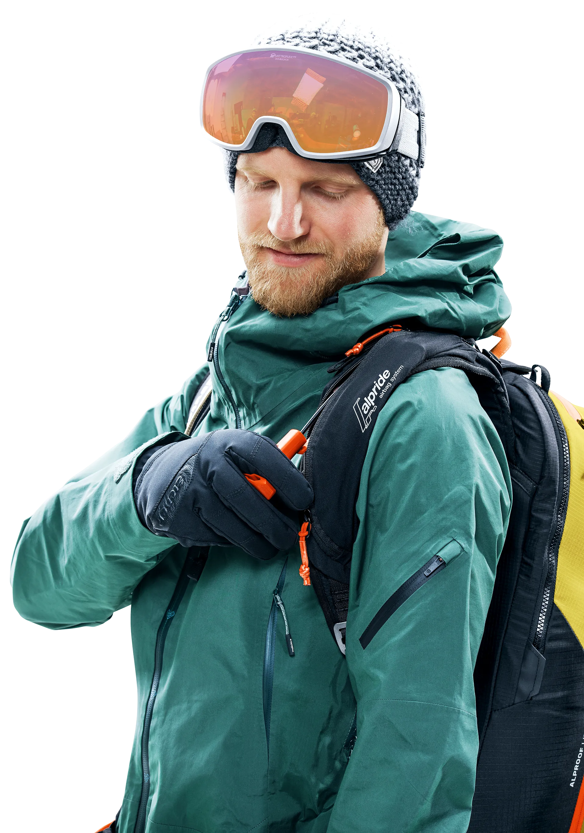Alproof Lite 22 - Freeride backpacks - turmeric black