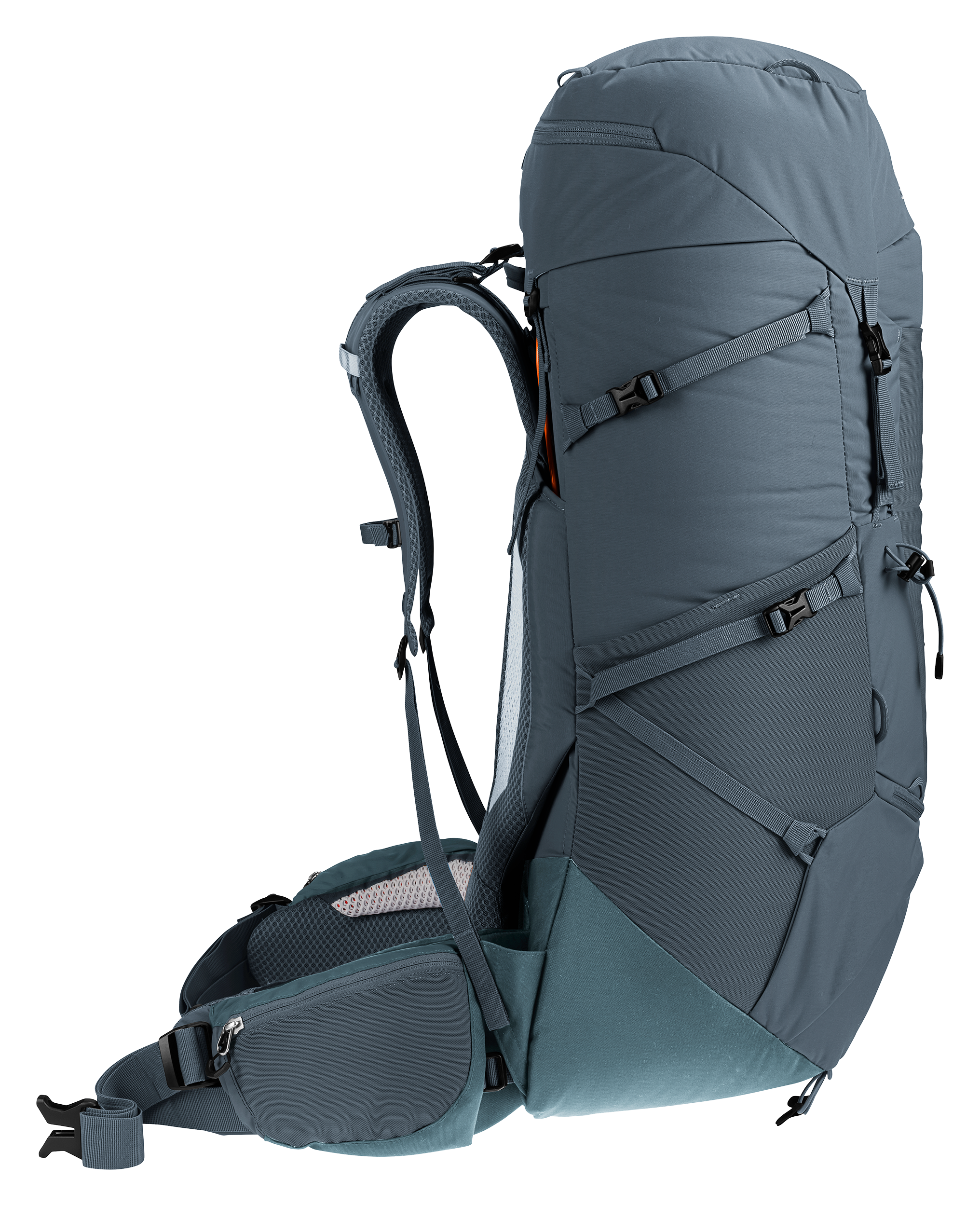Bag, Backpack, backpack, hiking, modular, shoulderstrap, blue-gray
