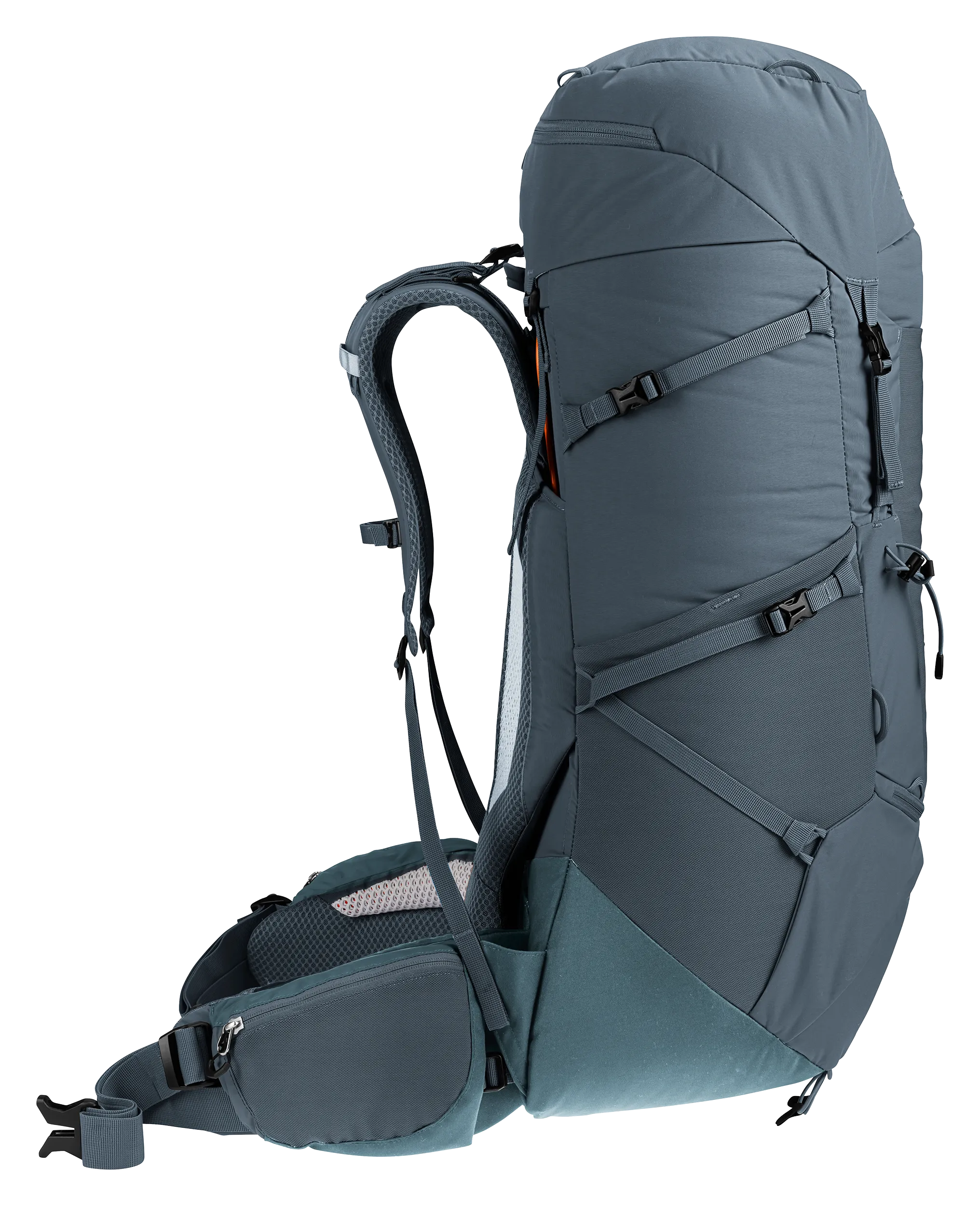 Bag, Backpack, backpack, hiking, modular, shoulderstrap, blue-gray