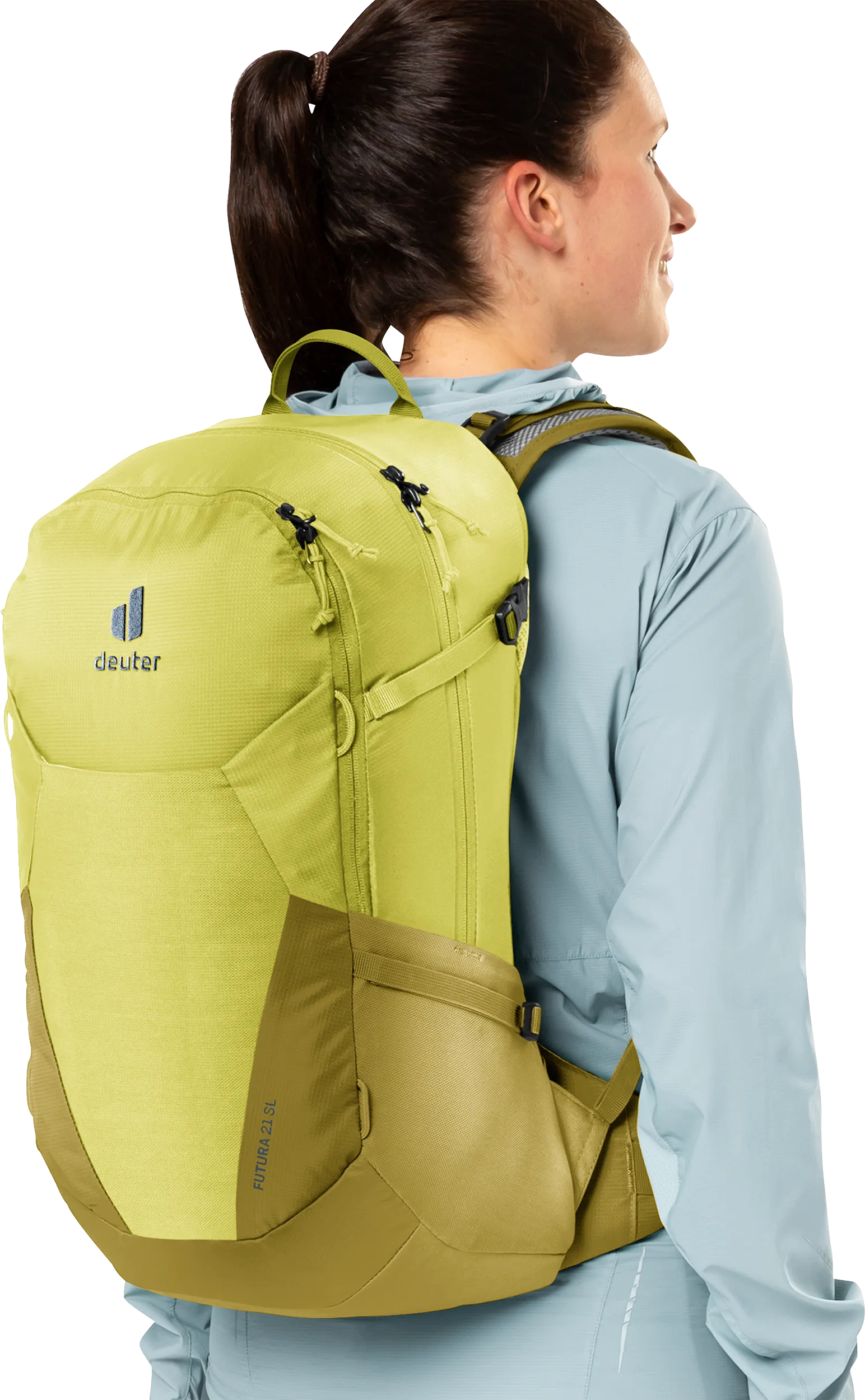 backpack, daypack, yellow, Deuter, outdoor
