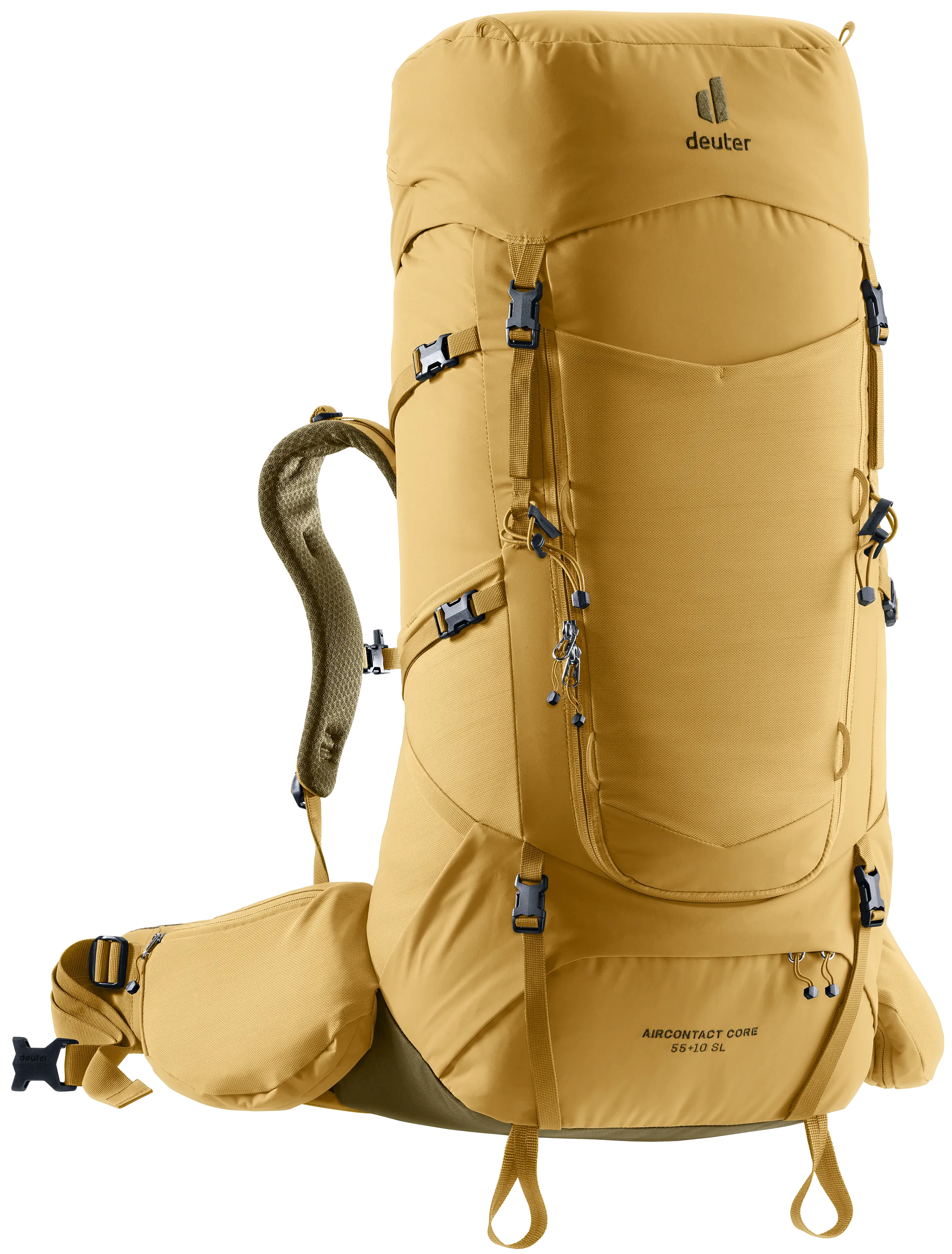 Aircontact Core 55+10 SL - Backpacking packs - savanna nori