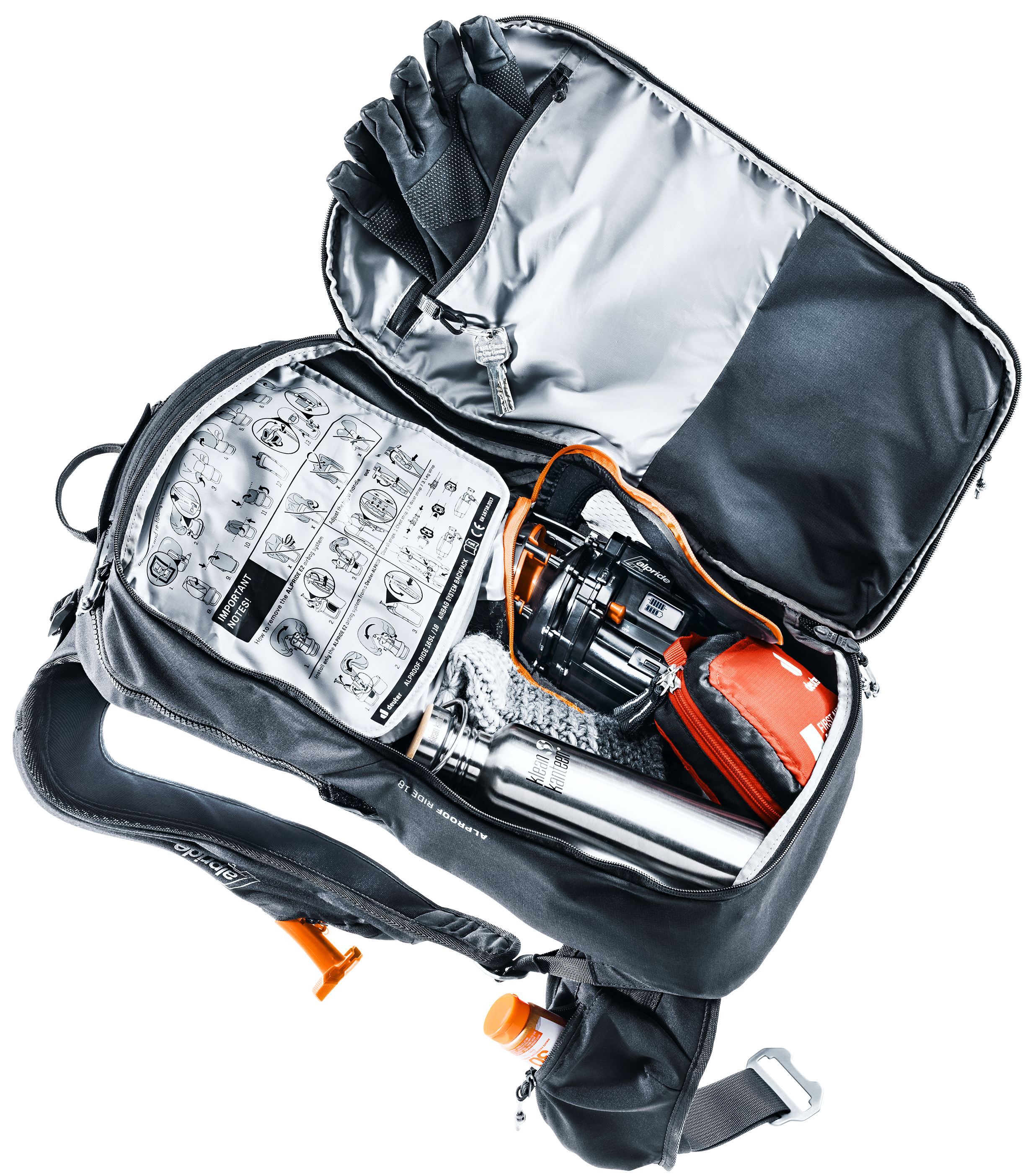 Alproof Ride 18 Alproof Ride 18 - Freeride backpacks - m black