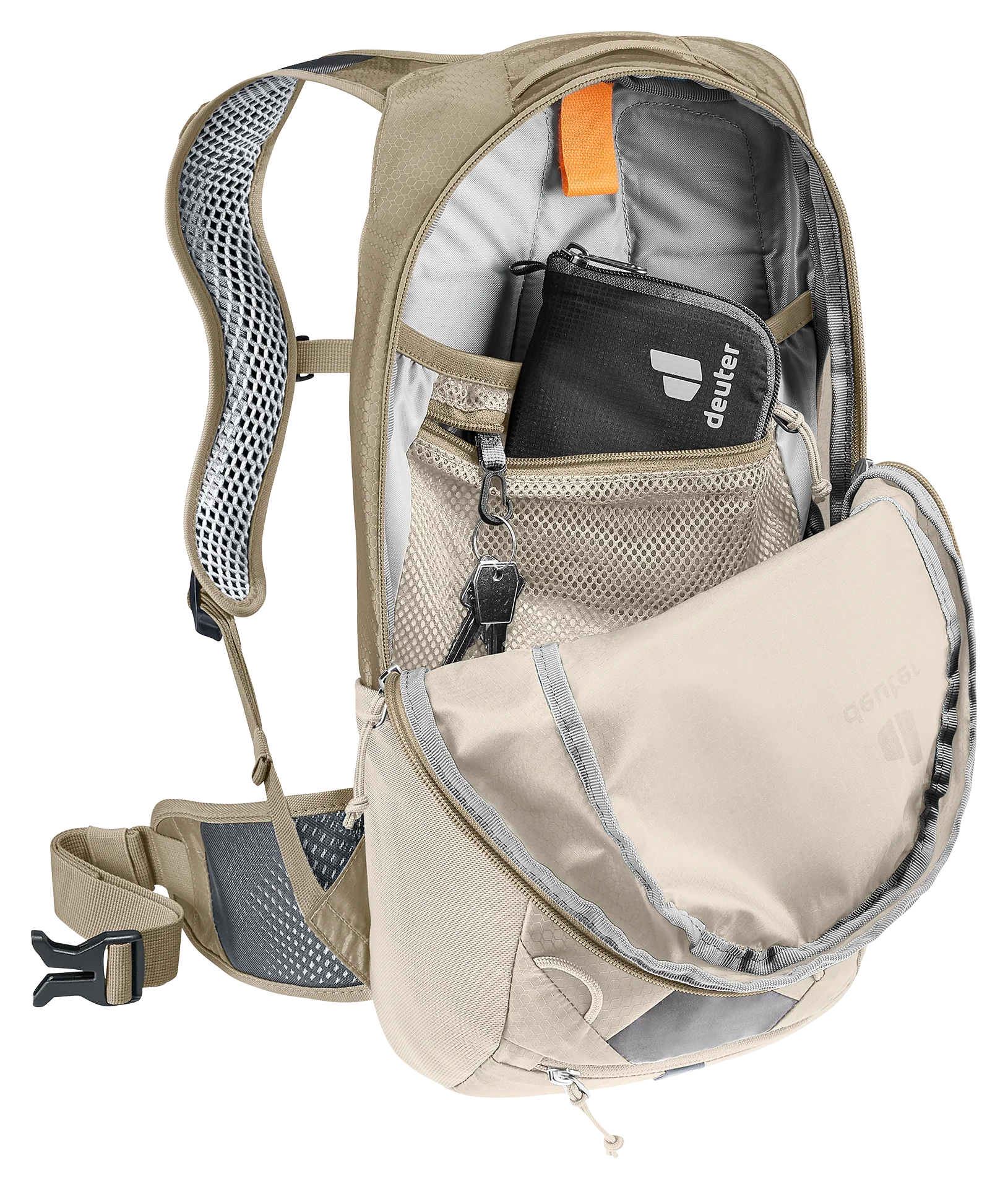 hip pack, waist pack, outdoor backpack, mesh pocket, carrying pouch