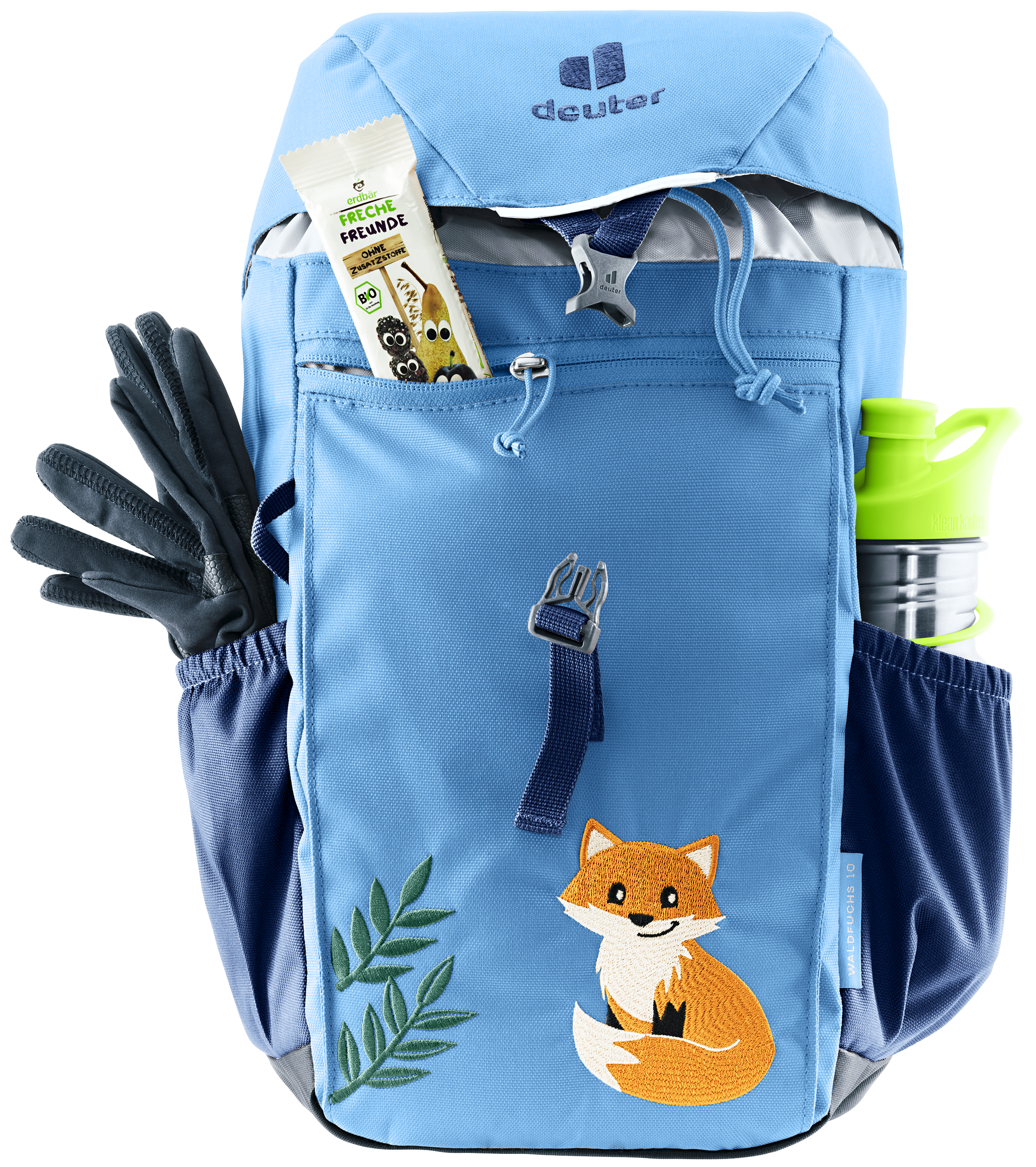 Waldfuchs 10 Waldfuchs 10 - Children’s backpacks - wave nightblue