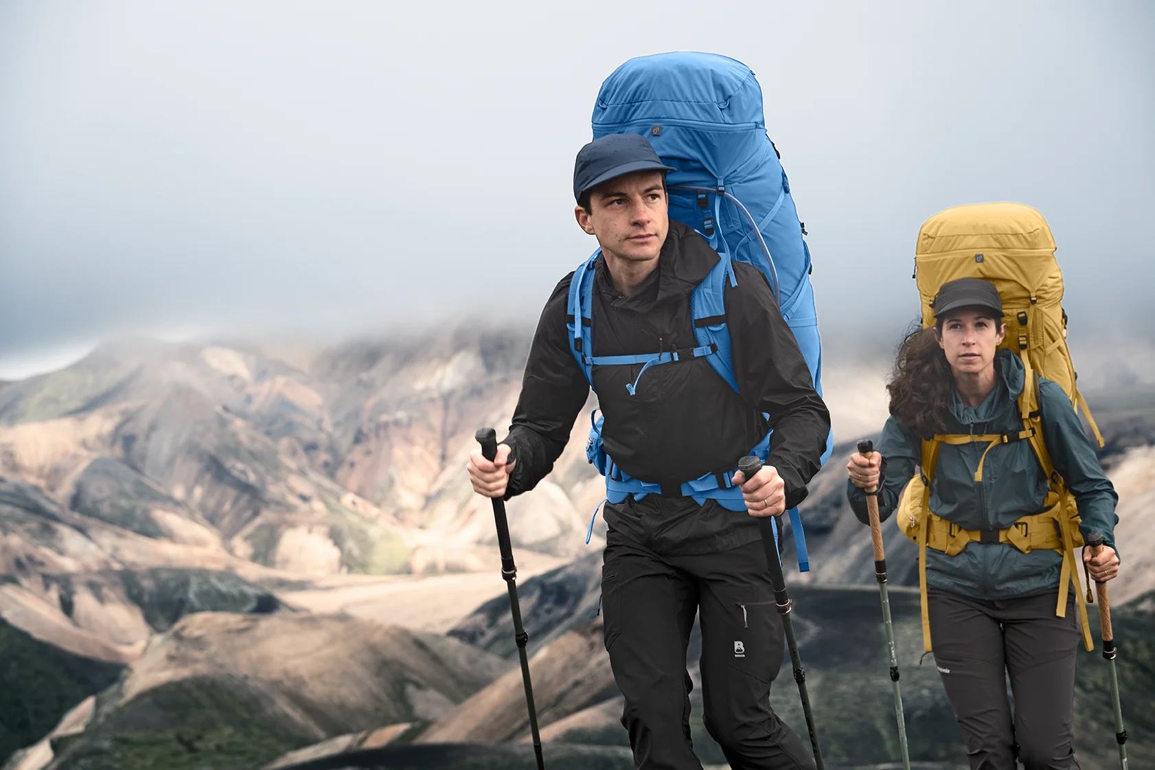 Bag, Adult, Male, Man, Person, hiking, backpack, trekking, mountains, camping