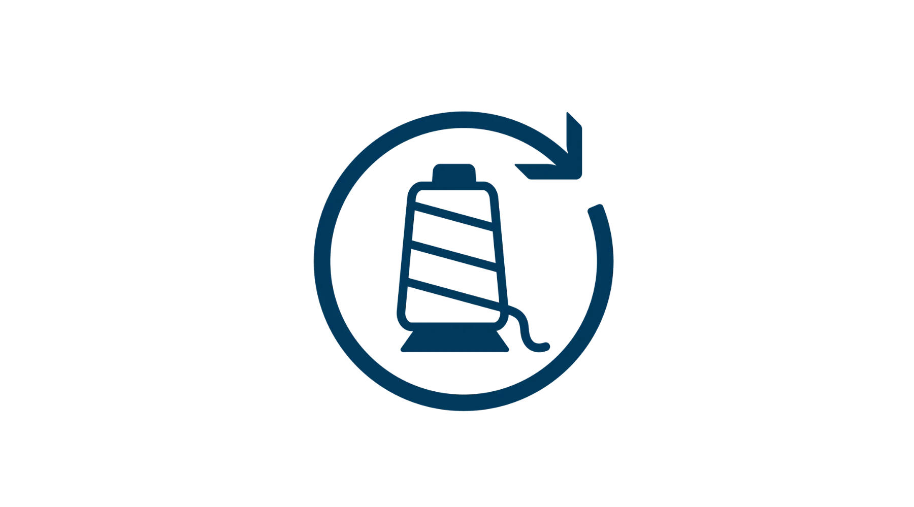 sewing, thread, spool, recycle, icon