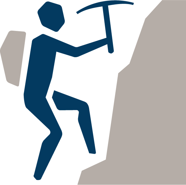 Vielseitigkeit dank alpinistischer Ausstattung