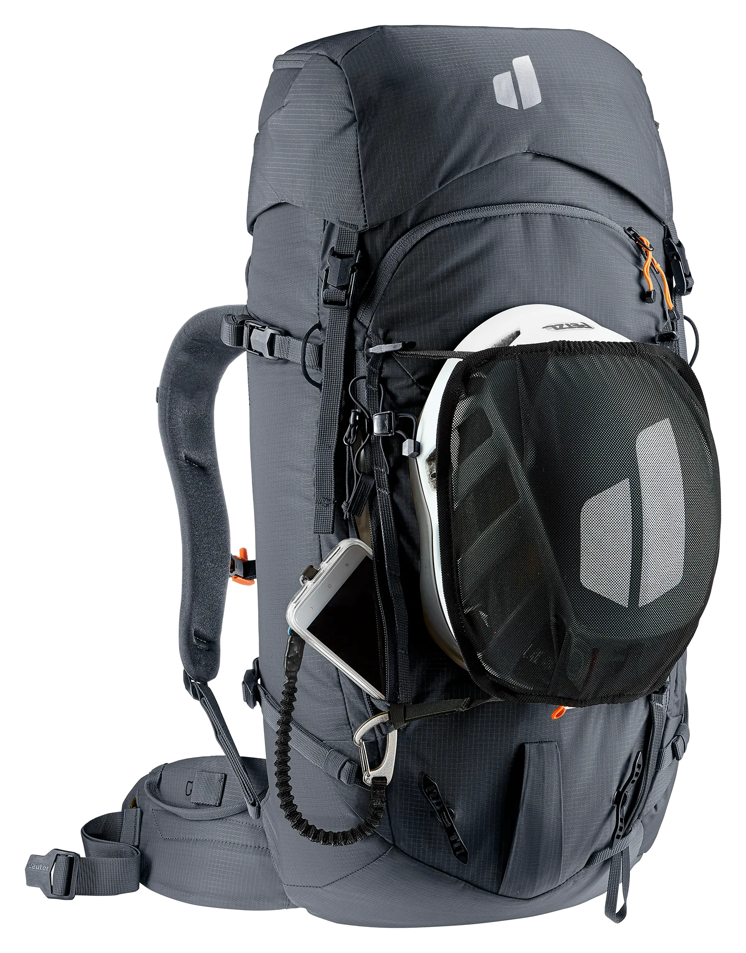 backpack, mountaineering, outdoor, hydration, front-pocket