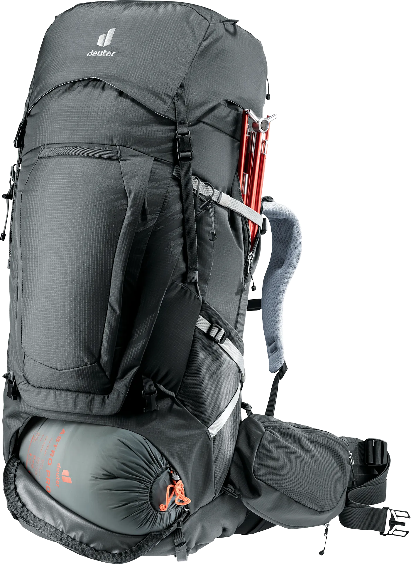 Bag, Backpack, backpack, hiking, external frame, gray, pocket