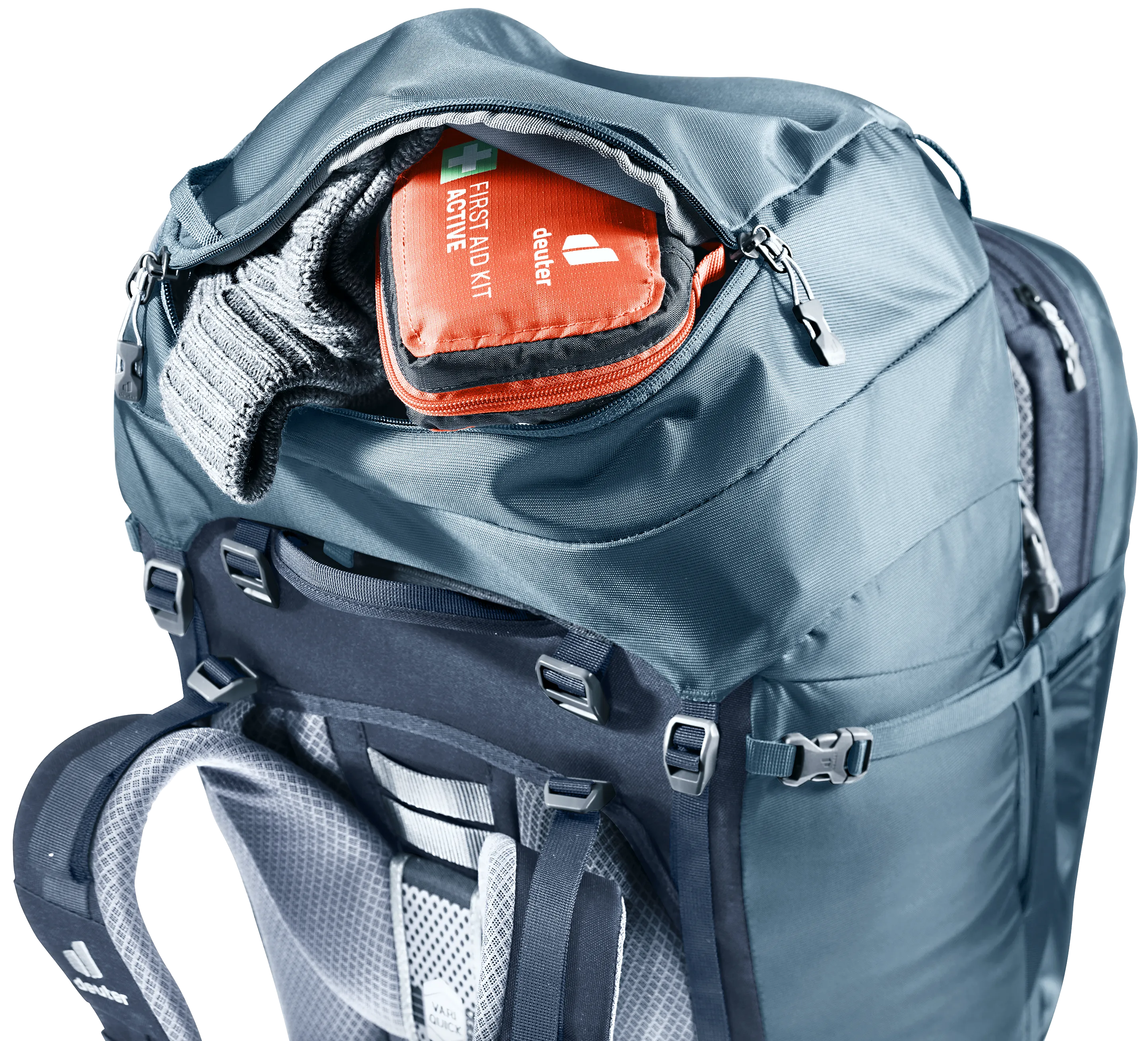 Voyager 65+10 - Travel backpacks - atlantic ink