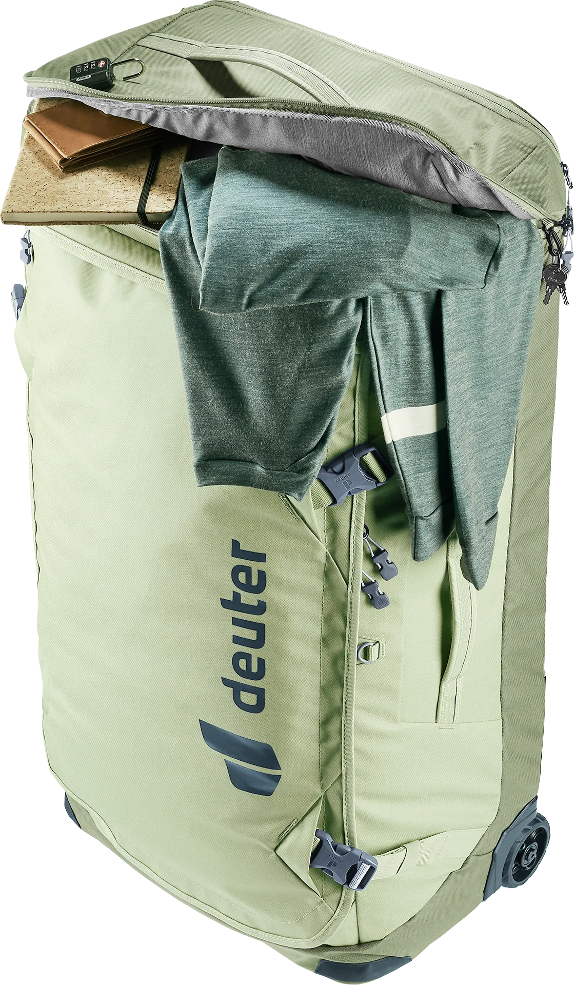 Bag, Clothing, Jeans, Pants, Handbag, travel bag, trolley, rolling suitcase, green bag, duffel bag