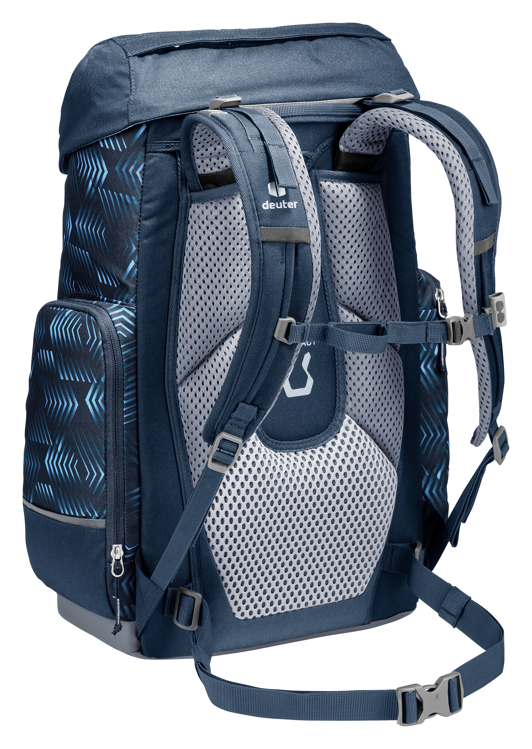 Scula Scula - School backpacks - ink ripple