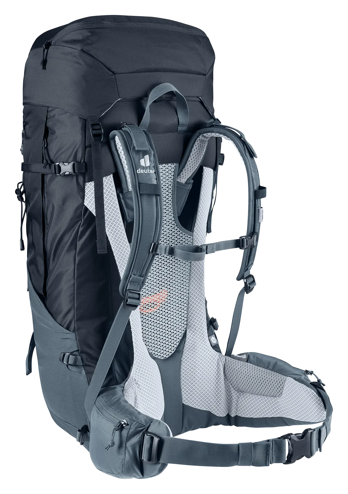 Bag, Backpack, backpack, hiking, external frame, gray, shoulder straps