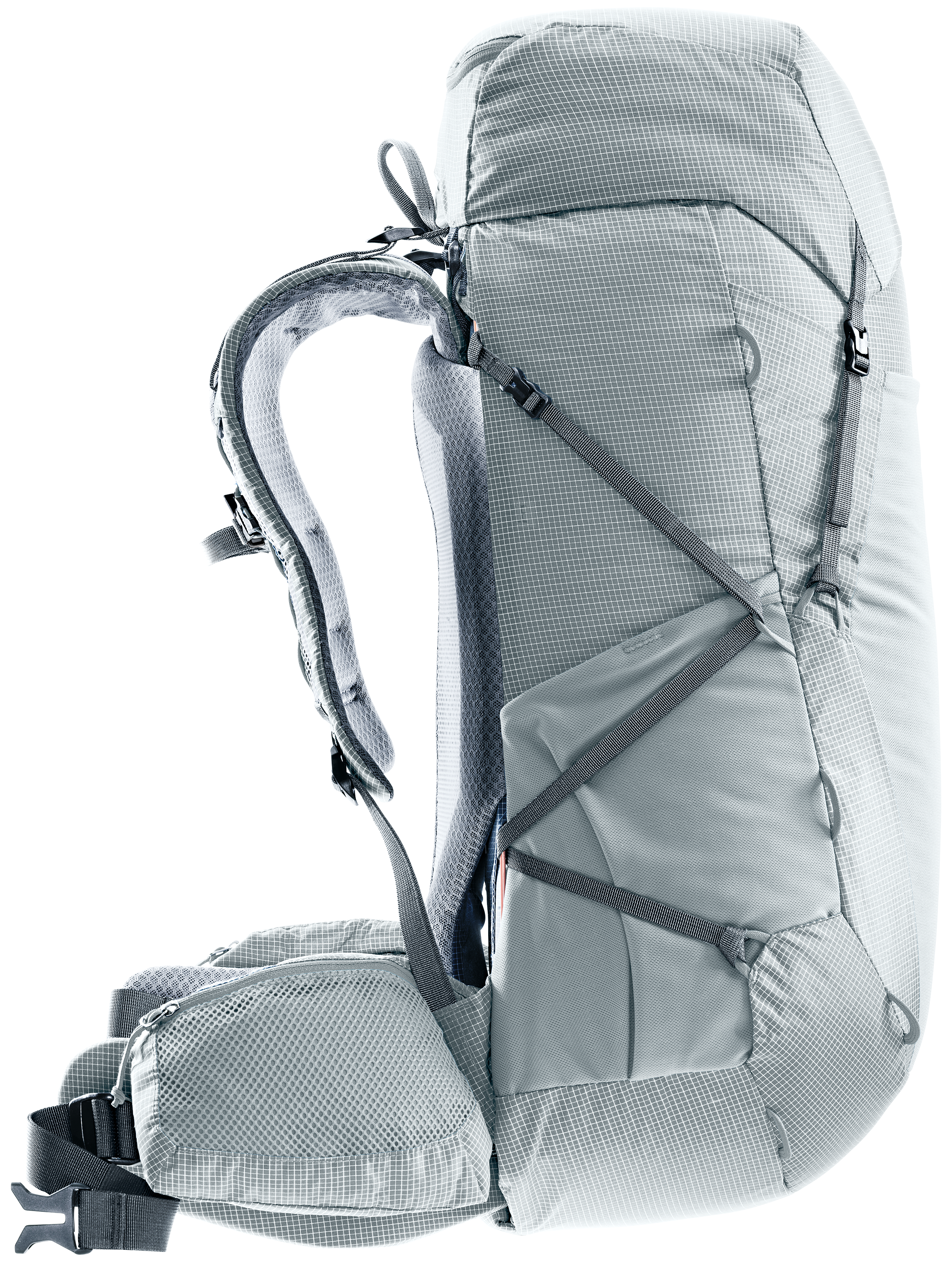 Aircontact Ultra 40+5 - Backpacking packs - tin shale