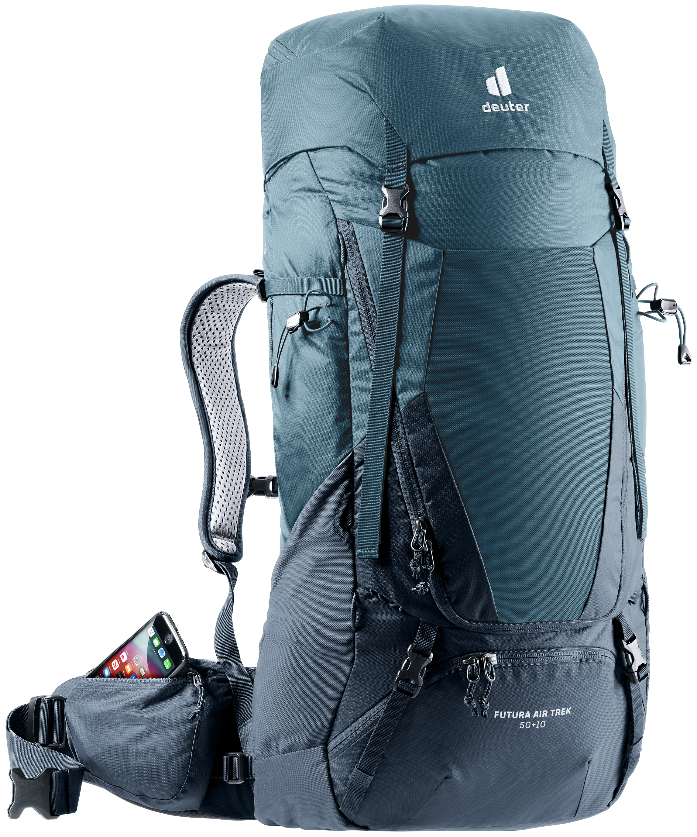 Futura Air Trek 50+10 Futura Air Trek 50+10 - Backpacking packs - atlantic ink
