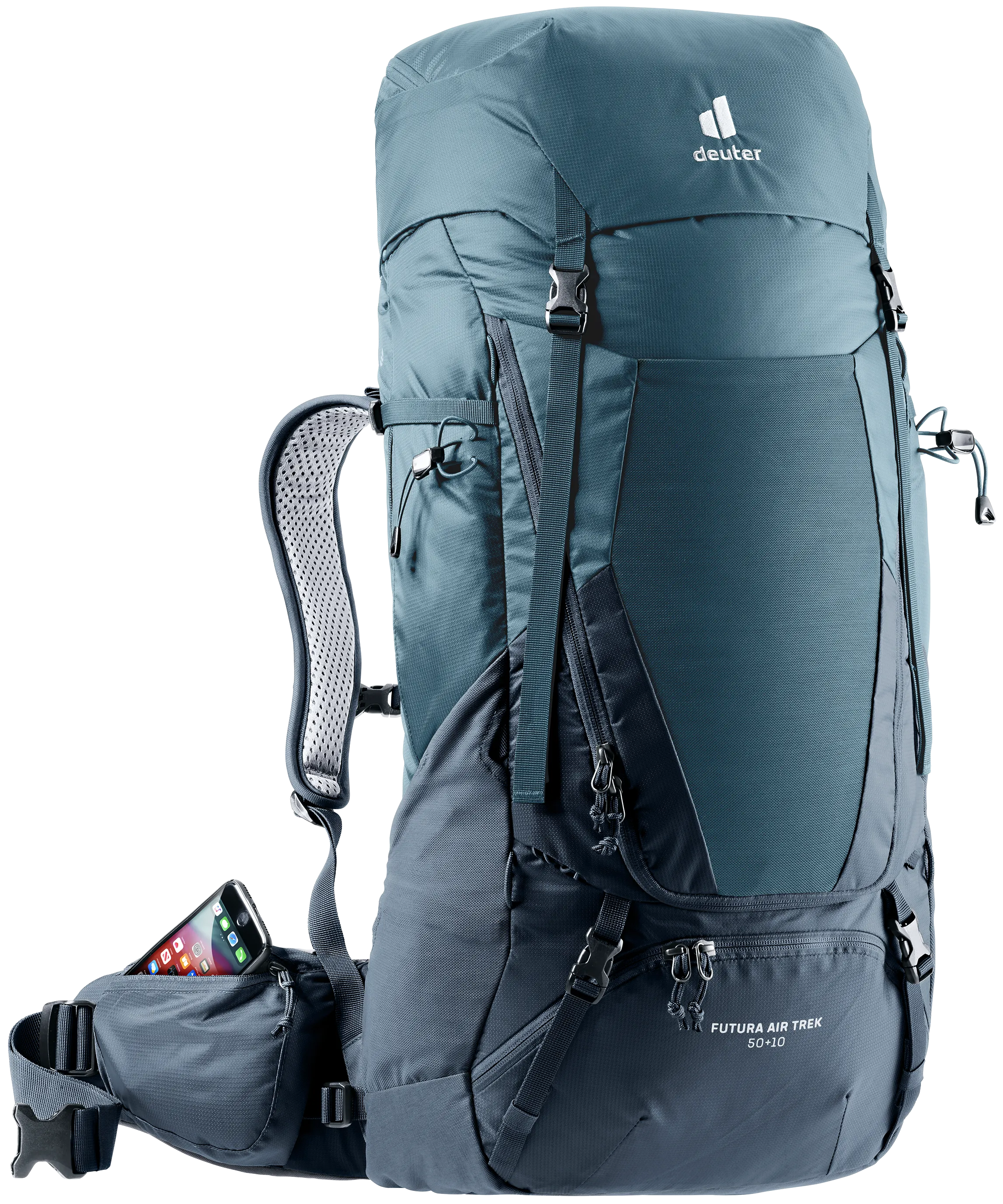 Futura Air Trek 50+10 - Backpacking packs - atlantic ink