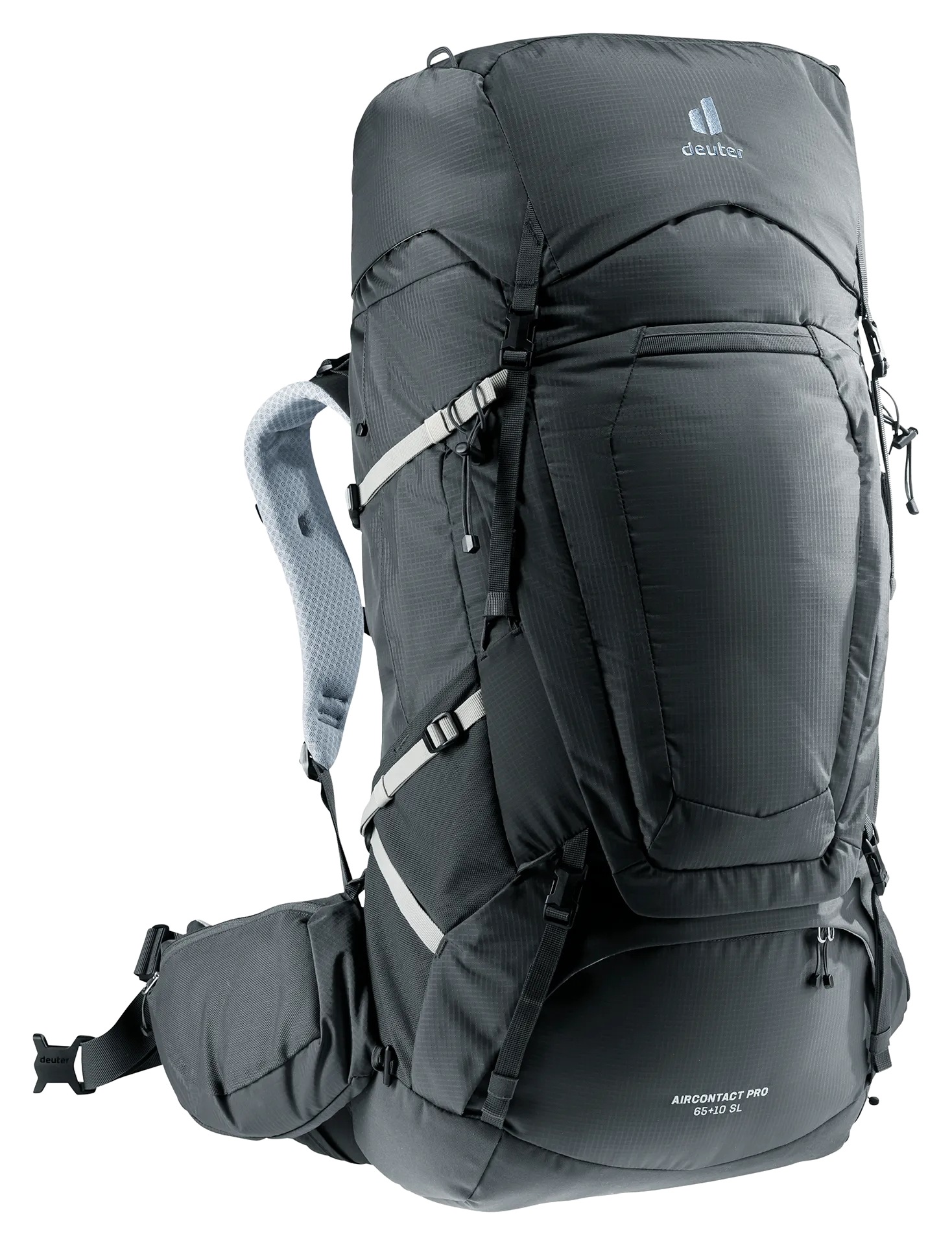 Bag, Backpack, Clothing, Coat, backpack, hiking, outdoor, gray, shoulder strap