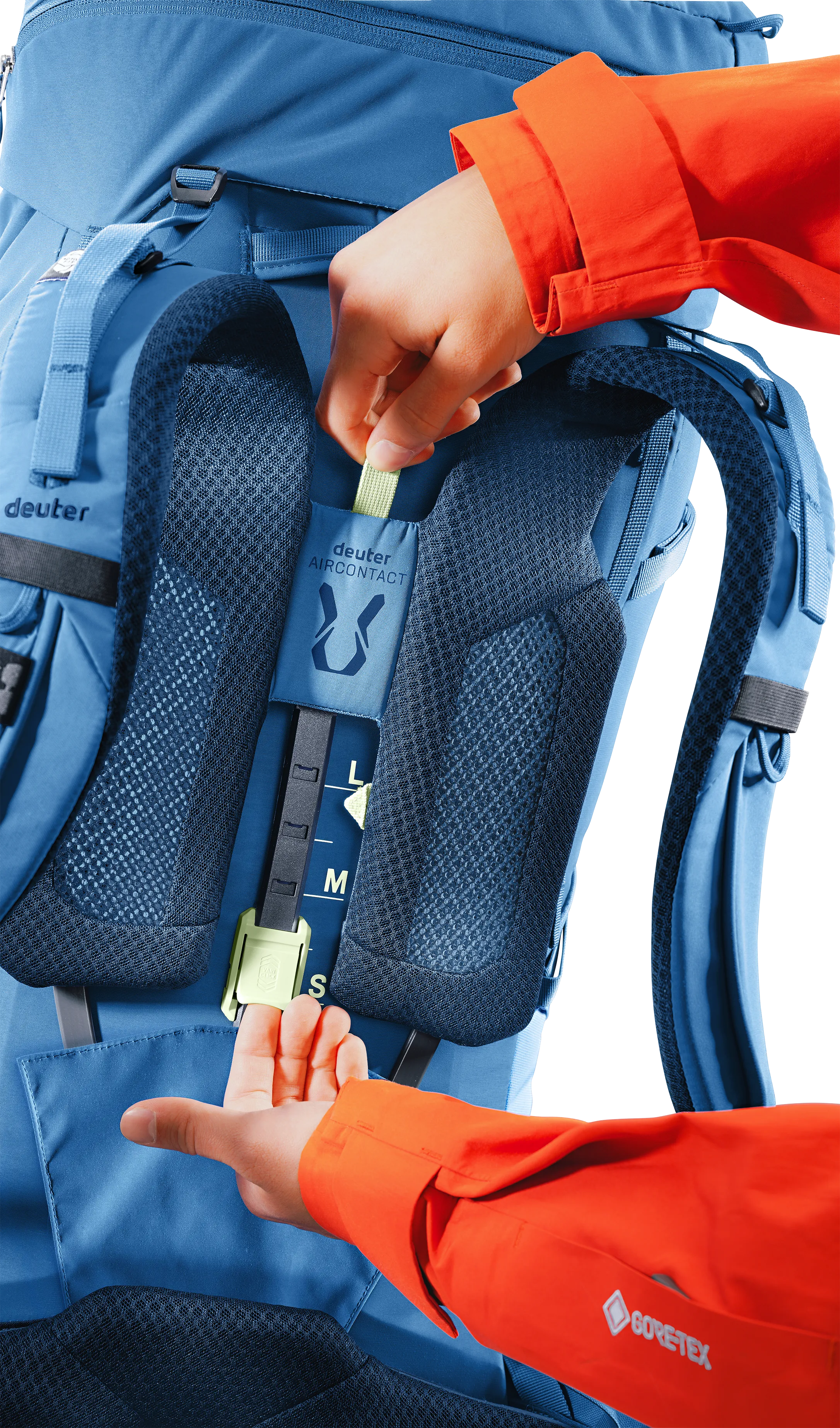 Aircontact Core 60+10 - Backpacking packs - baltic nightblue