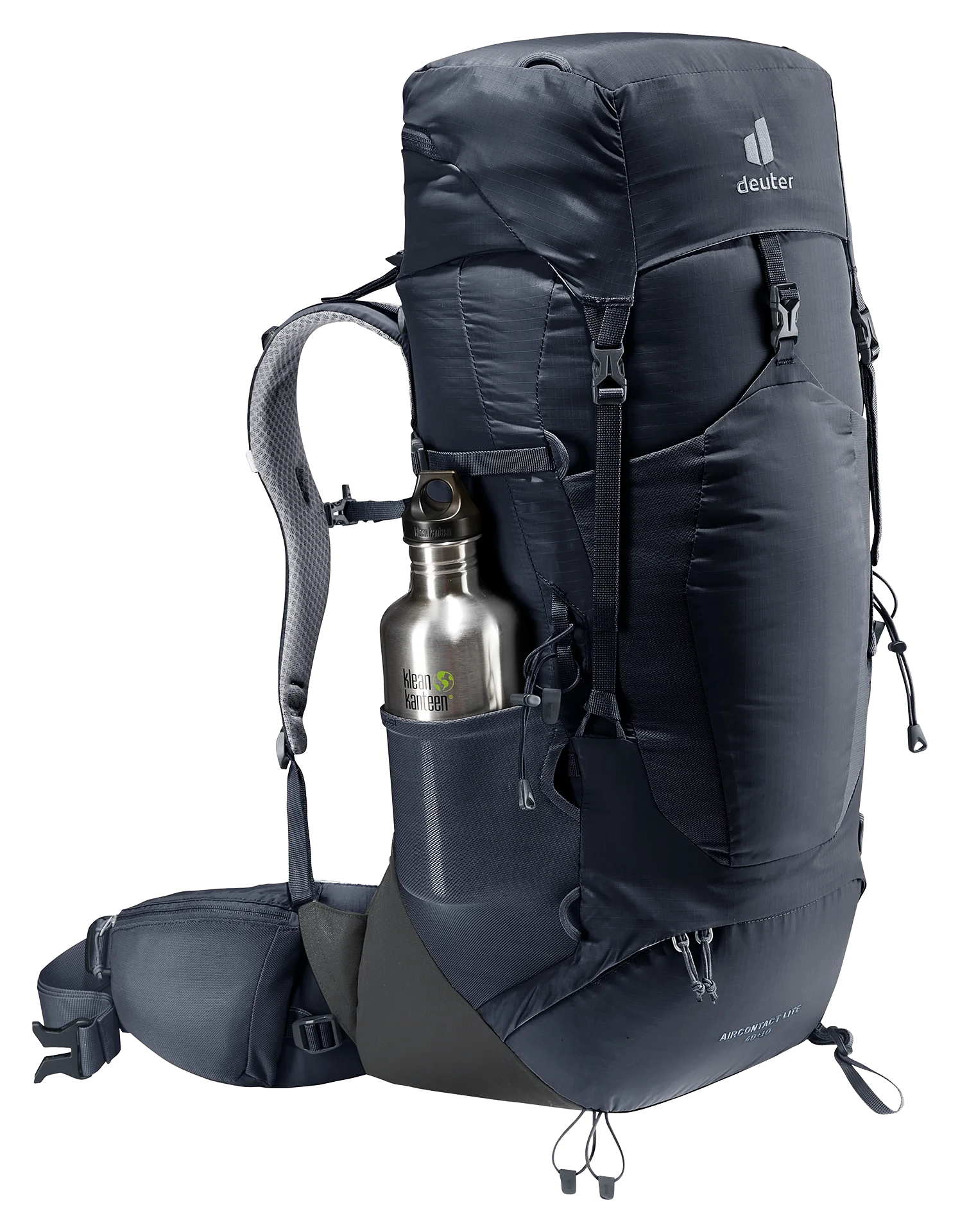 backpack, hiking, hydration, shoulder straps, dark blue