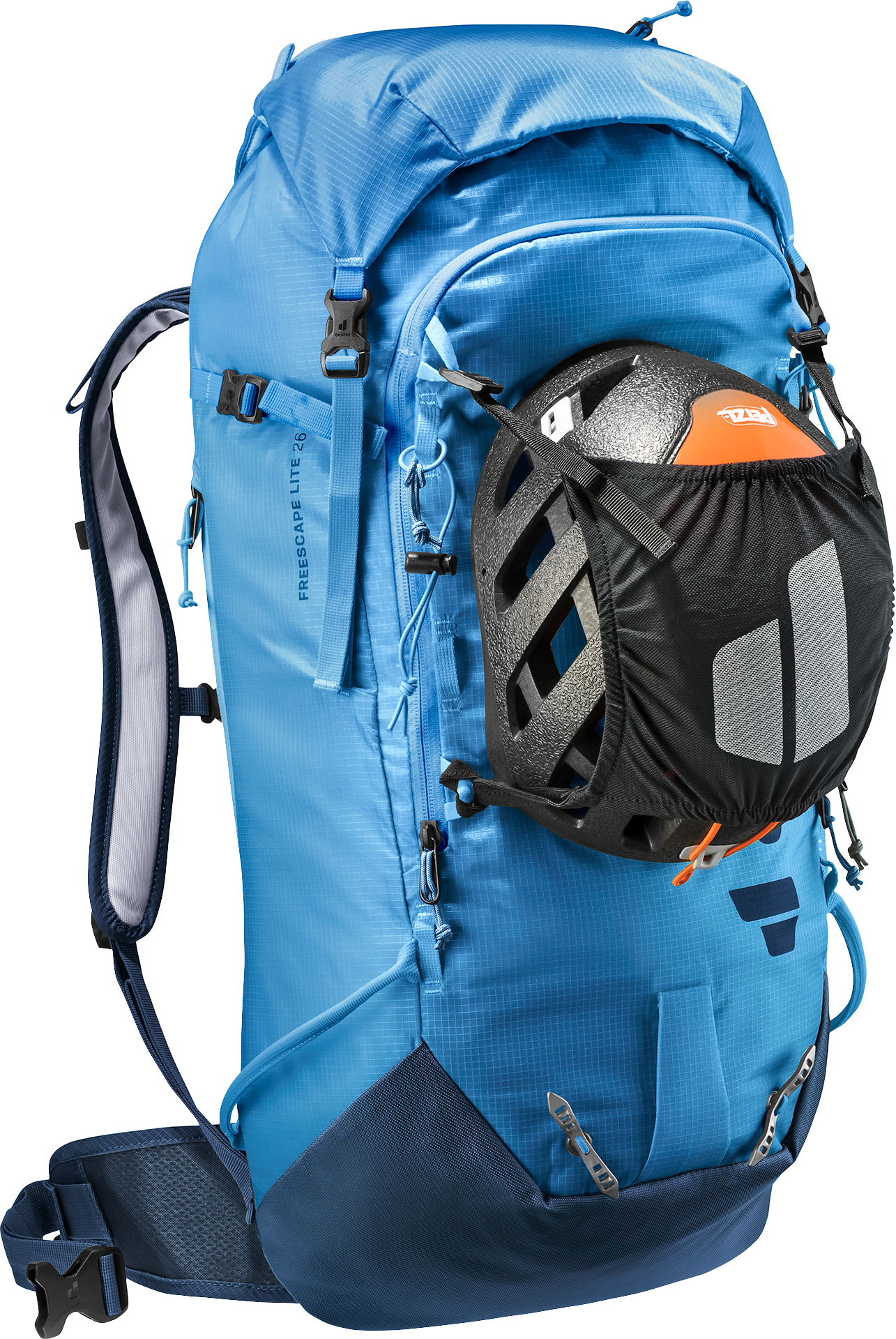 Bag, Backpack, backpack, daypack, hydration-compatible, external-helmet-carry, blue
