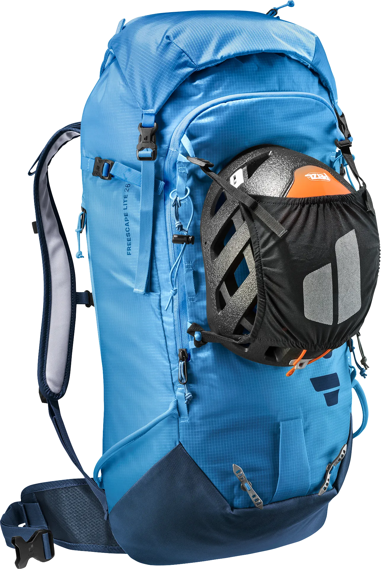 Bag, Backpack, backpack, daypack, hydration-compatible, external-helmet-carry, blue