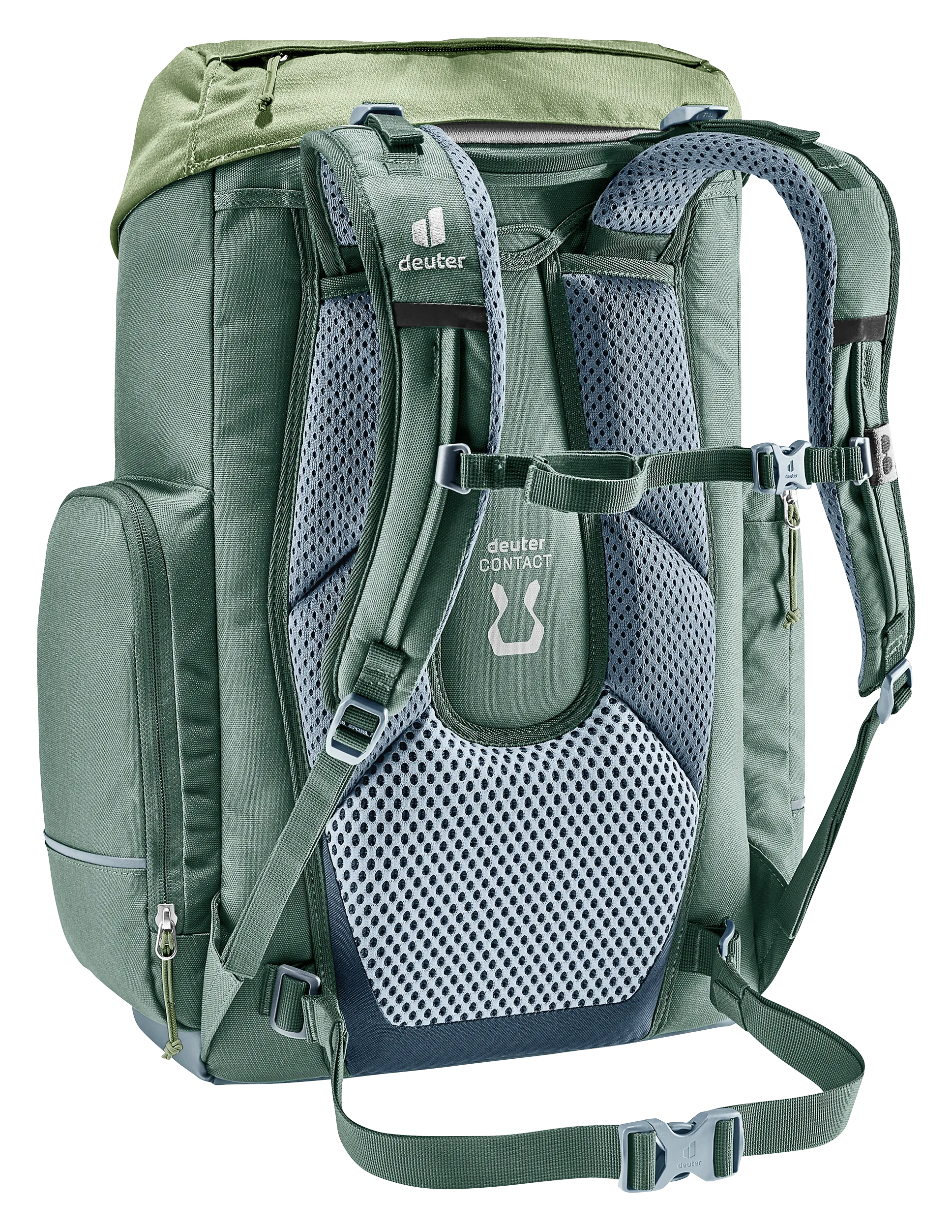 Scula - School backpacks - ivy khaki