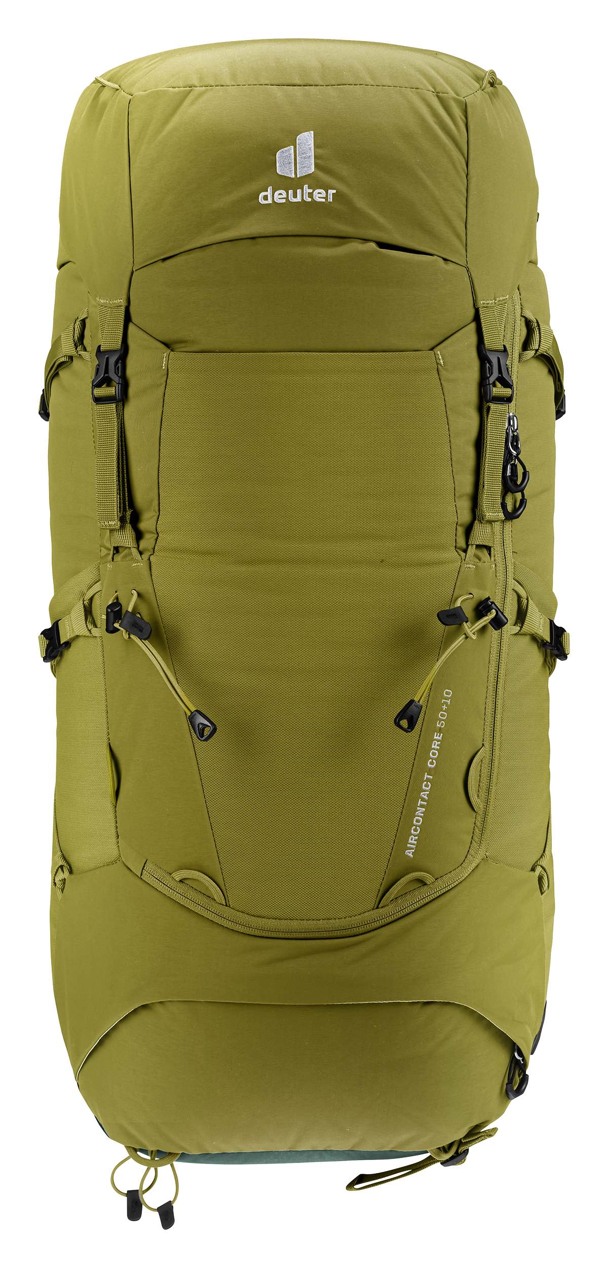 Aircontact Core 50+10 Bag, Backpack, backpack, hiking backpack, olivine green, external pockets, compressor straps