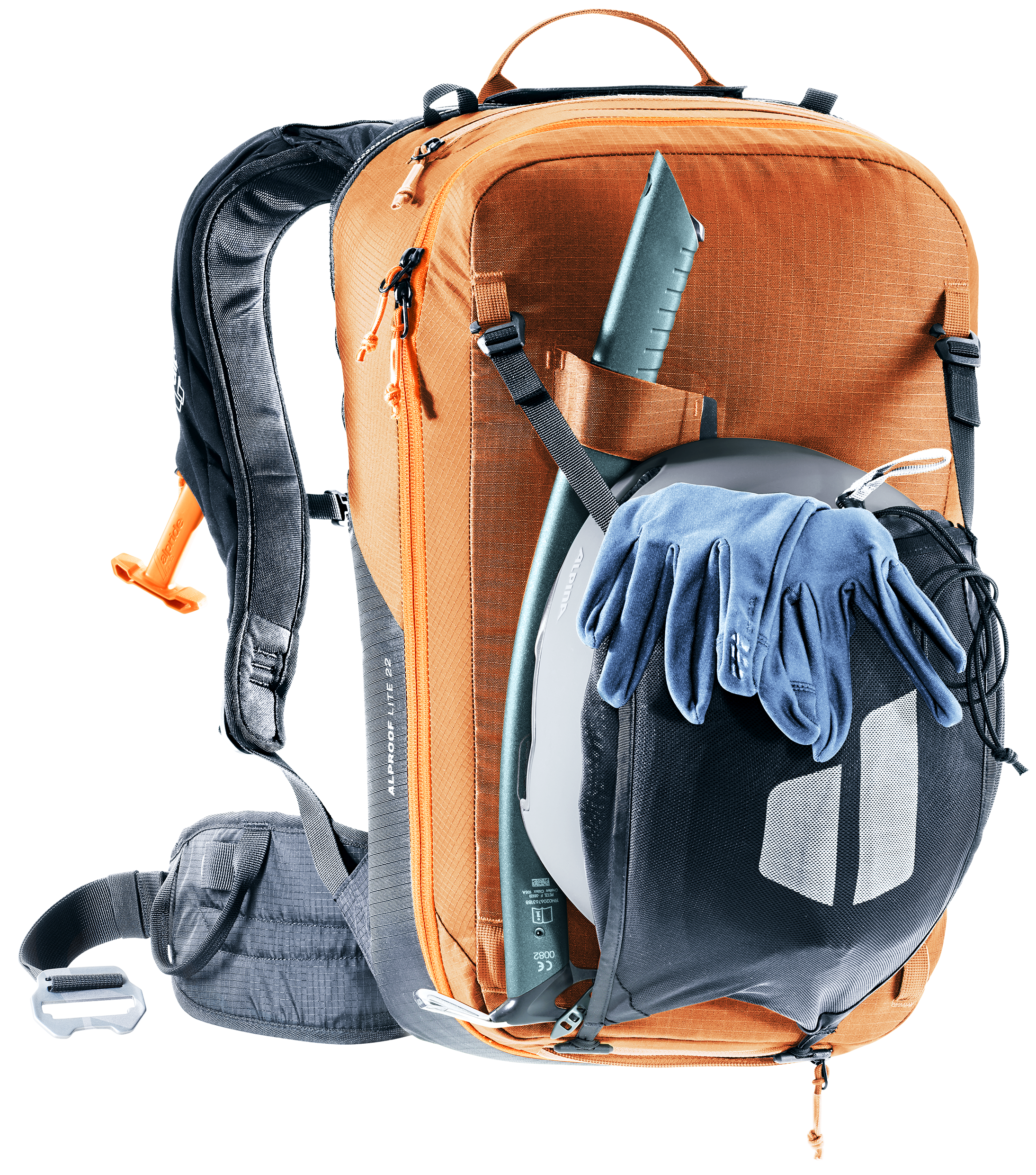 Alproof Lite 22 Alproof Lite 22 - Freeride backpacks - chestnut black