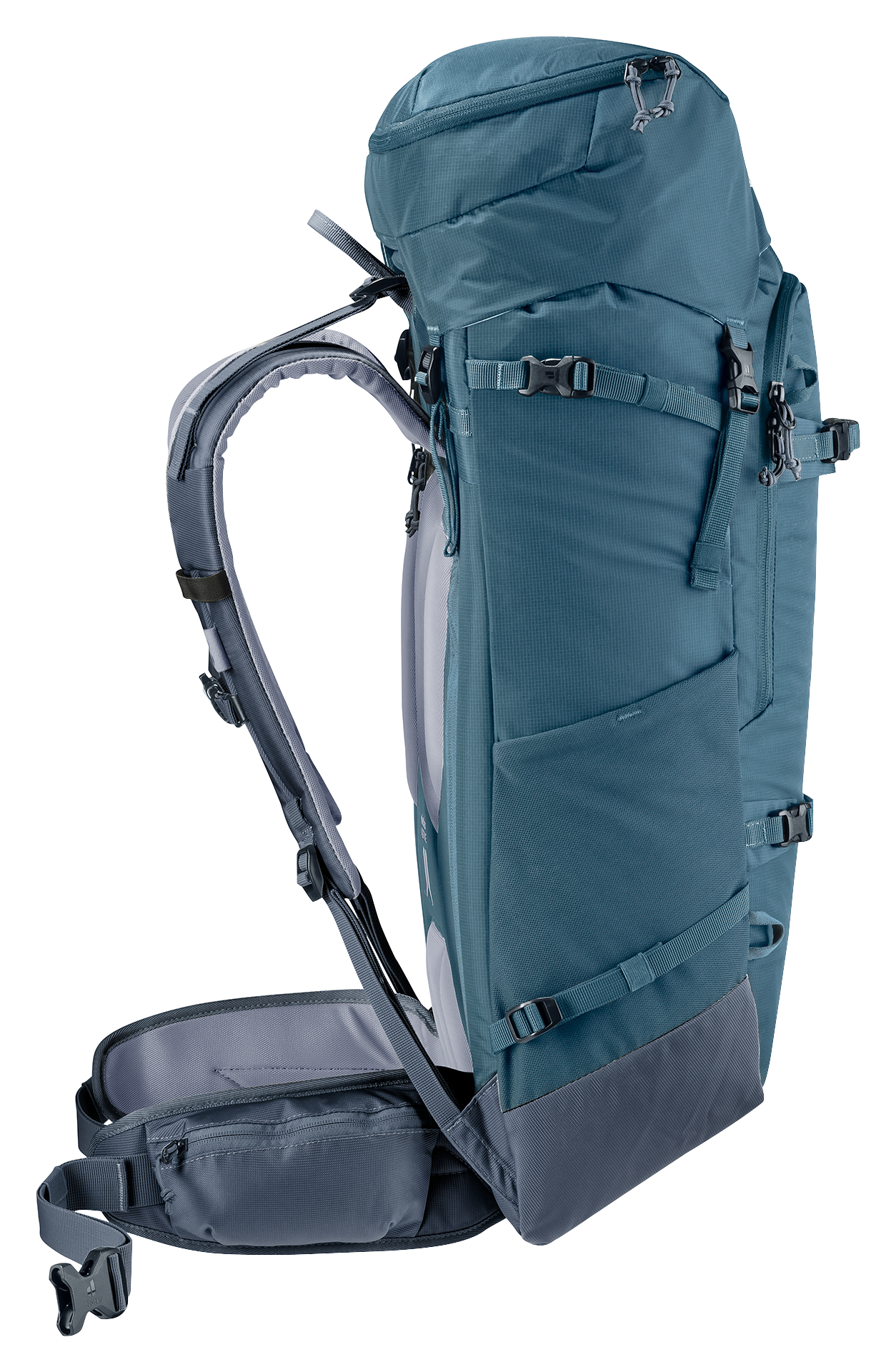 Rise 34+ Bag, Backpack, backpack, hiking, external-frame, hydration-compat, teal