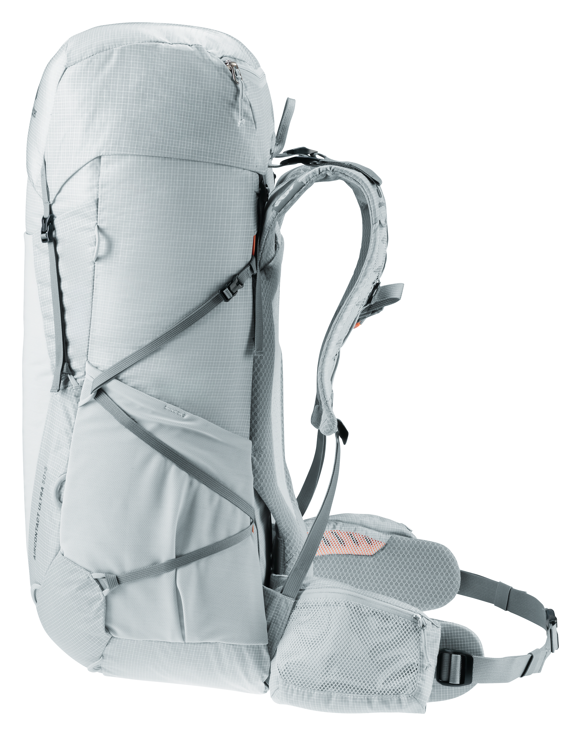 Aircontact Ultra 50+5 - Backpacking packs - tin shale
