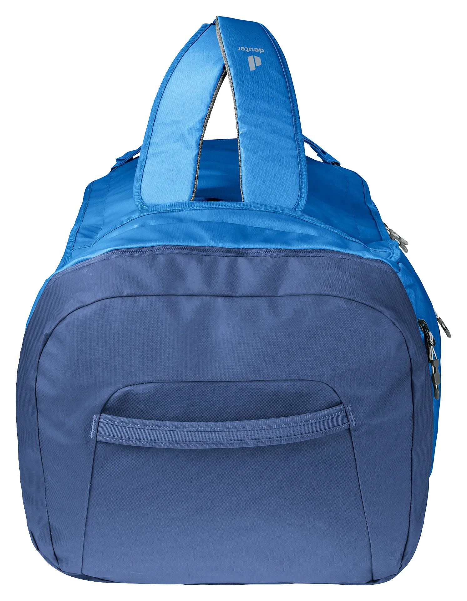 Bag, Backpack, backpack, blue, gym bag, top handles, front pocket