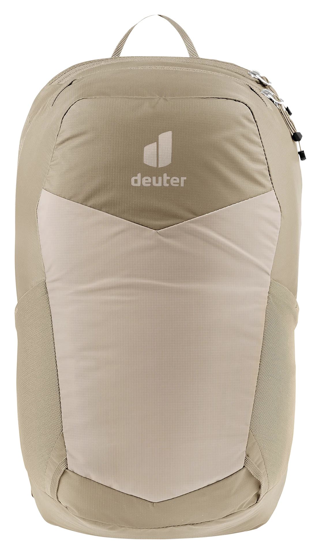 backpack, daypack, beige, nylon, logo-deuter