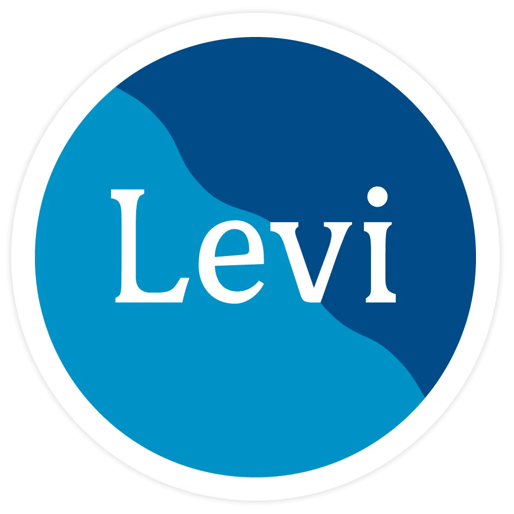 logo, Levi, brand, blue circle, round sticker