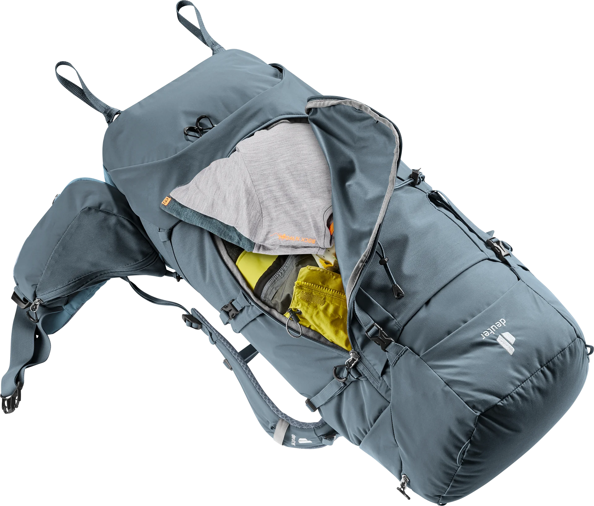 Aircontact Core 60+10 Bag, Backpack, Clothing, Coat